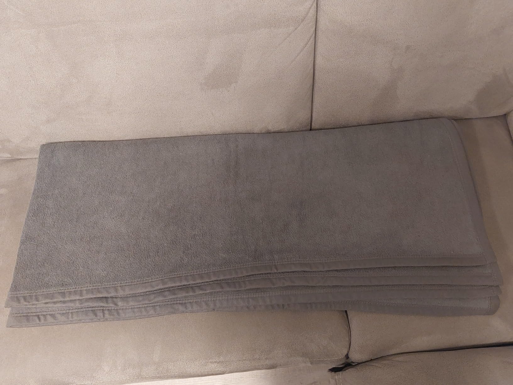 IBENA Porto Kuscheldecke 150x200 cm Camel Baumwollmix