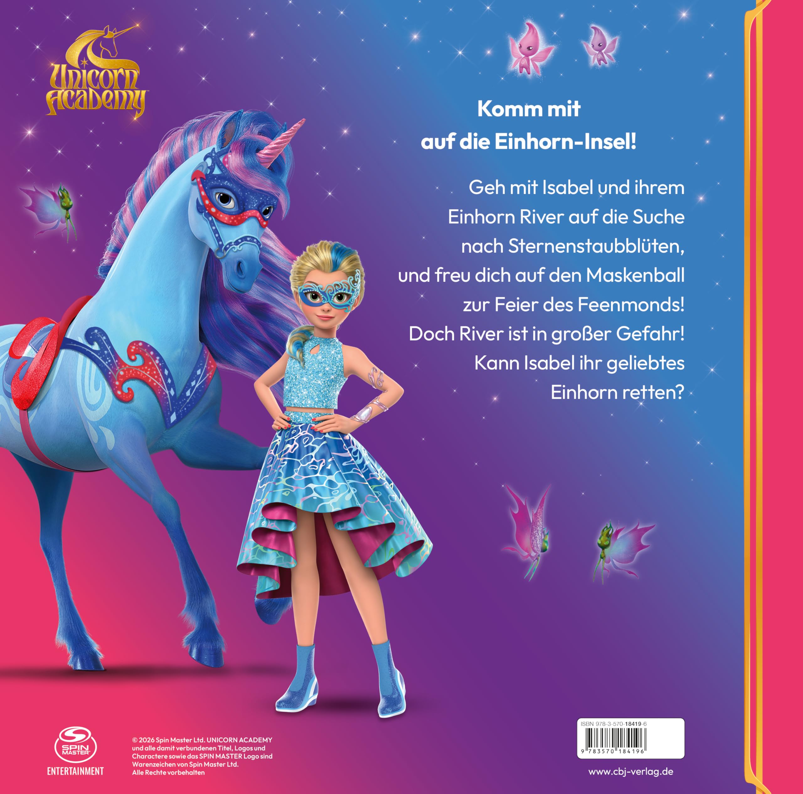Unicorn Academy Isabel rettet Einhorn River Bilderbuch Band 2