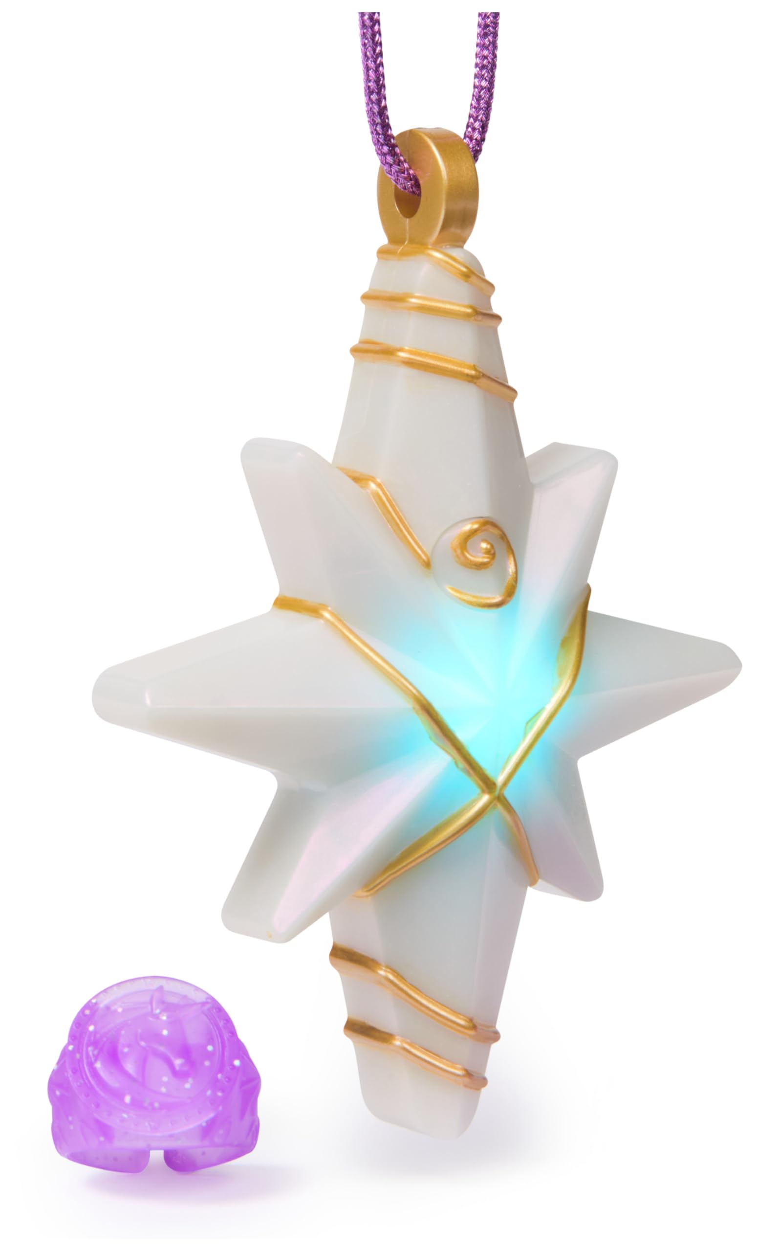 Unicorn Academy Kette mit Licht Stern und Ring Sophia Set