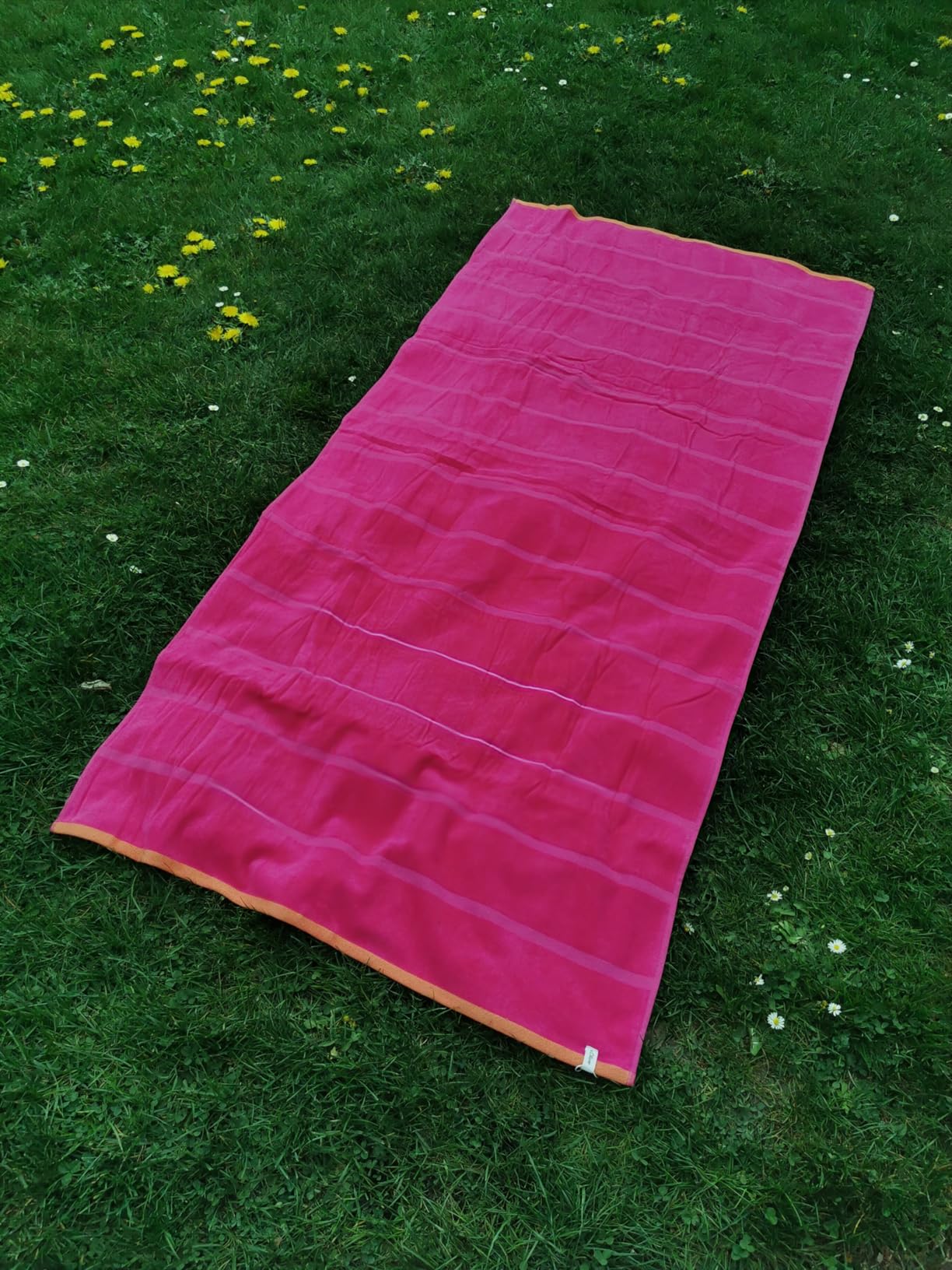 IBENA s.Oliver Strandtuch 90x180 Badetuch gelb hellblau