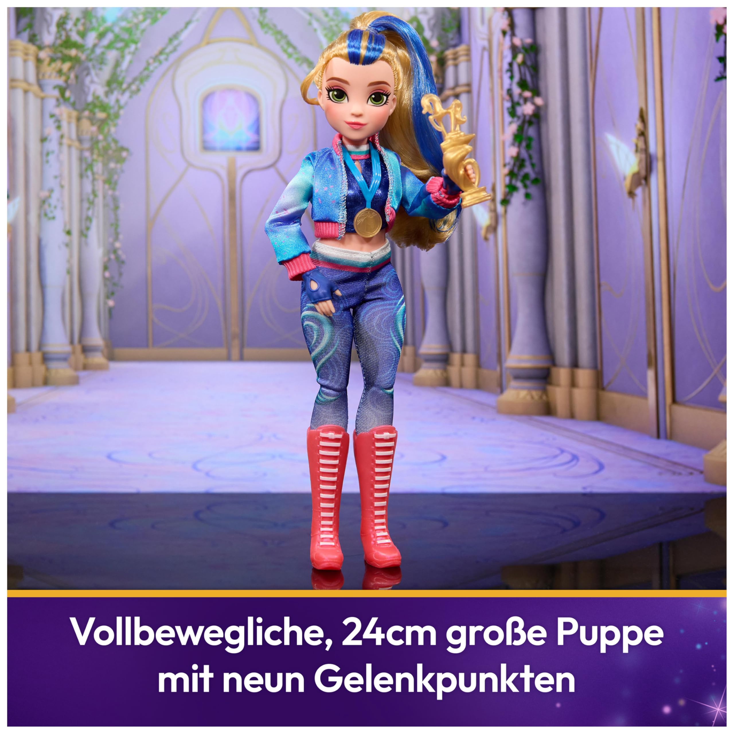 Unicorn Academy Isabel Ankleidepuppe 24cm mit Zubehör ab 4 J.
