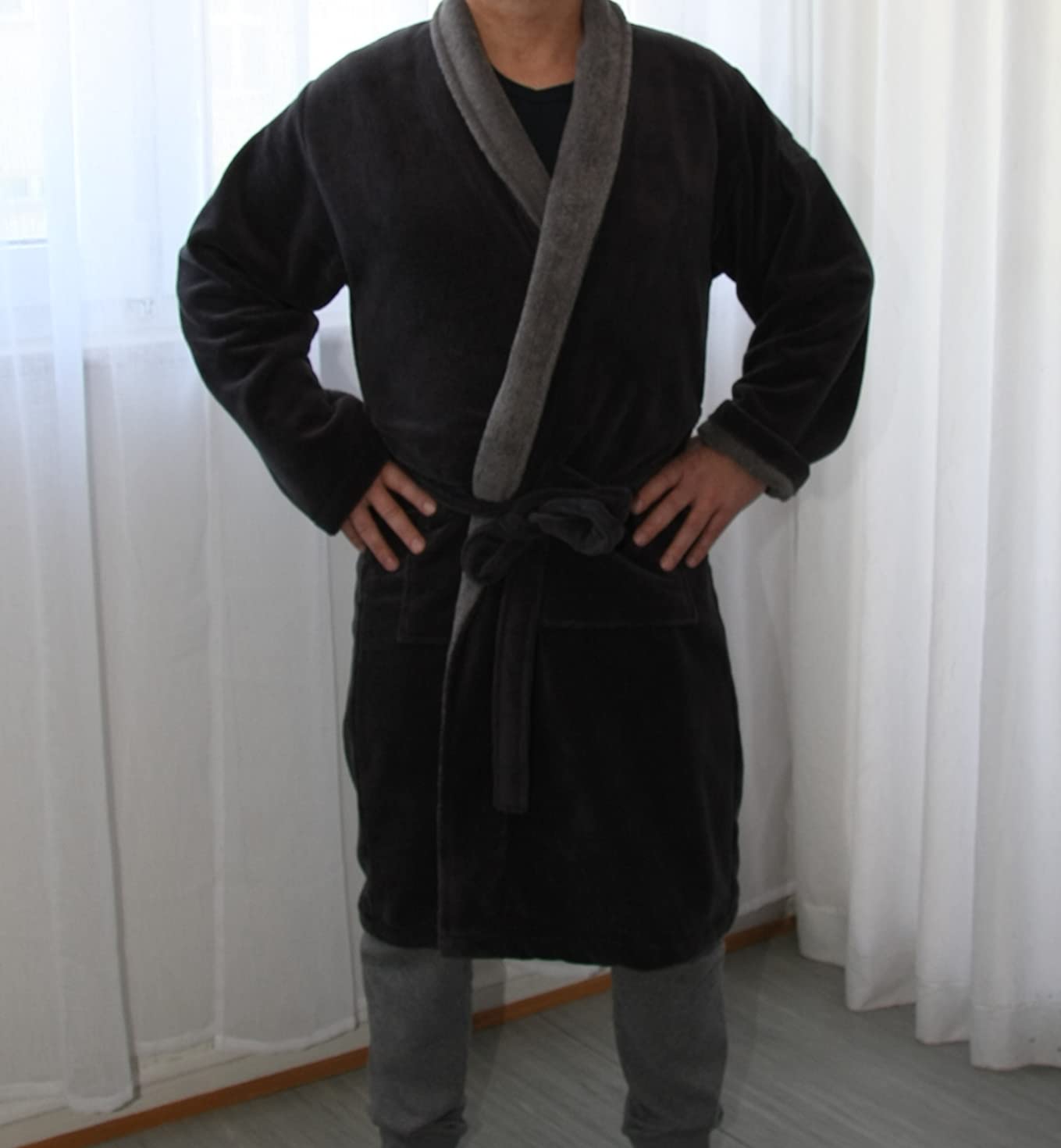 LOOKS by Wolfgang Joop Bademantel Damen Frottee Beere M