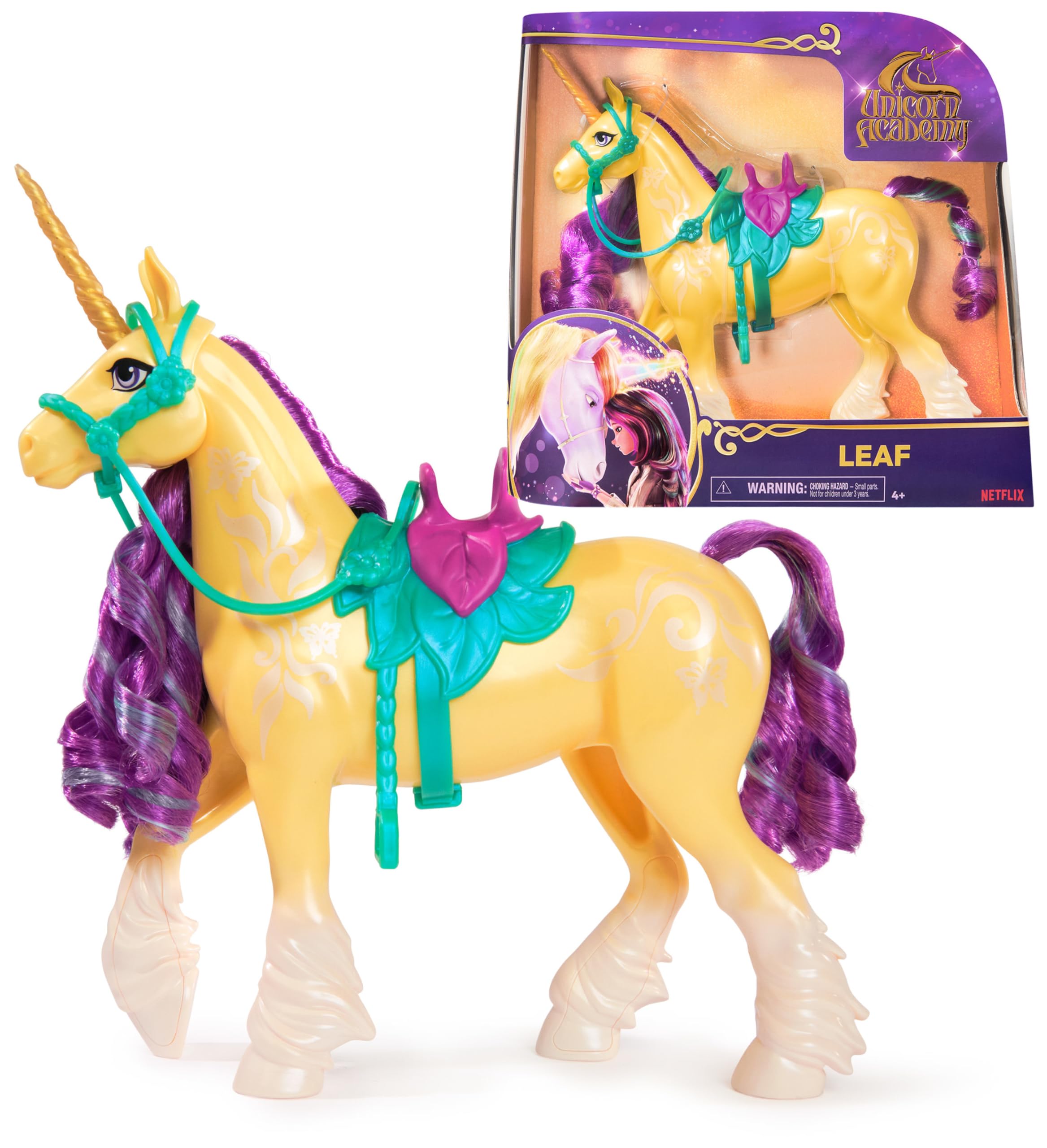 Unicorn Academy Leaf Einhorn 28 cm Ava Pflanzen-Magie