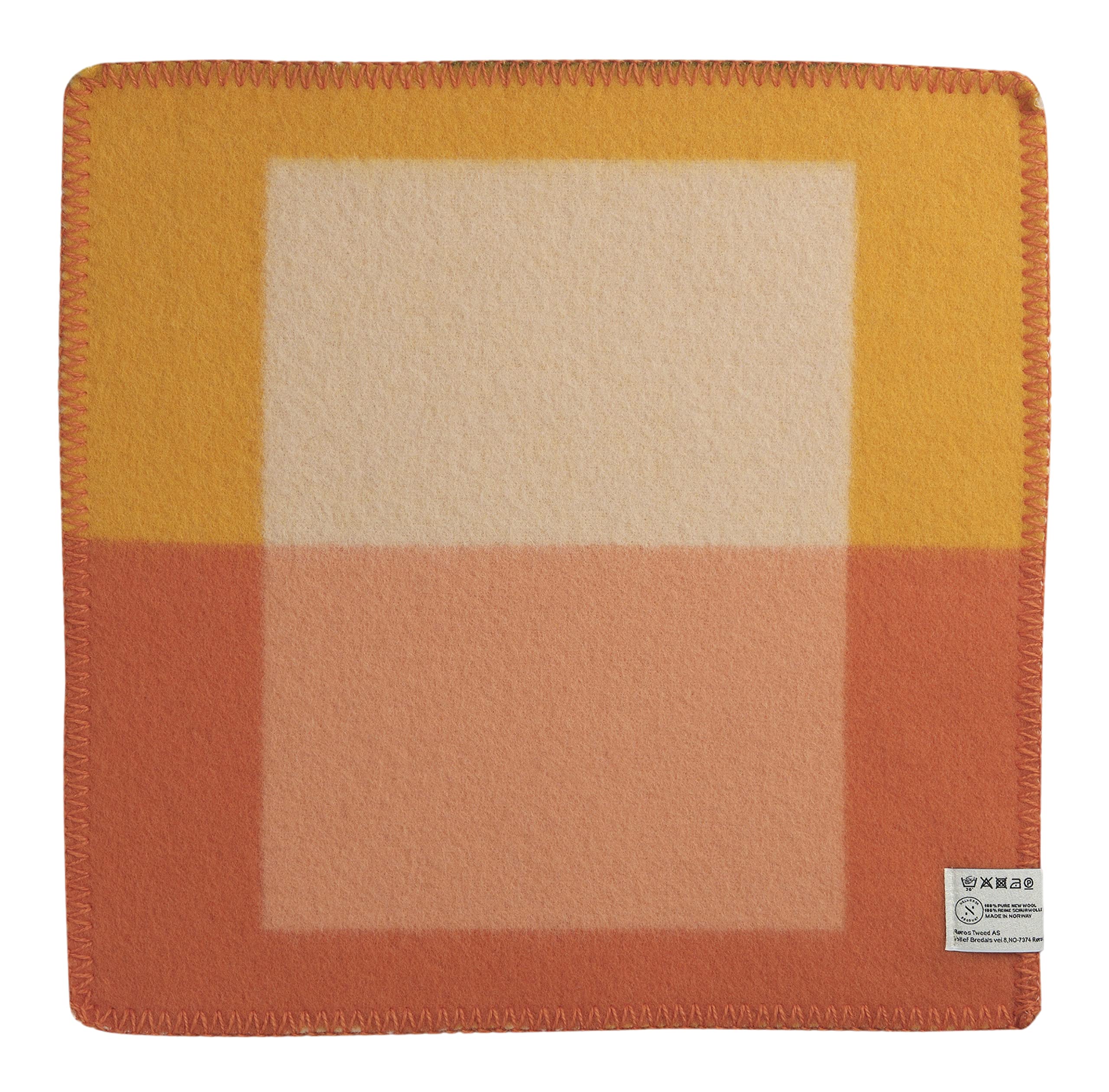 Røros Tweed Syndin Sitzunterlage 45x45 Lammwolle Cloudberry