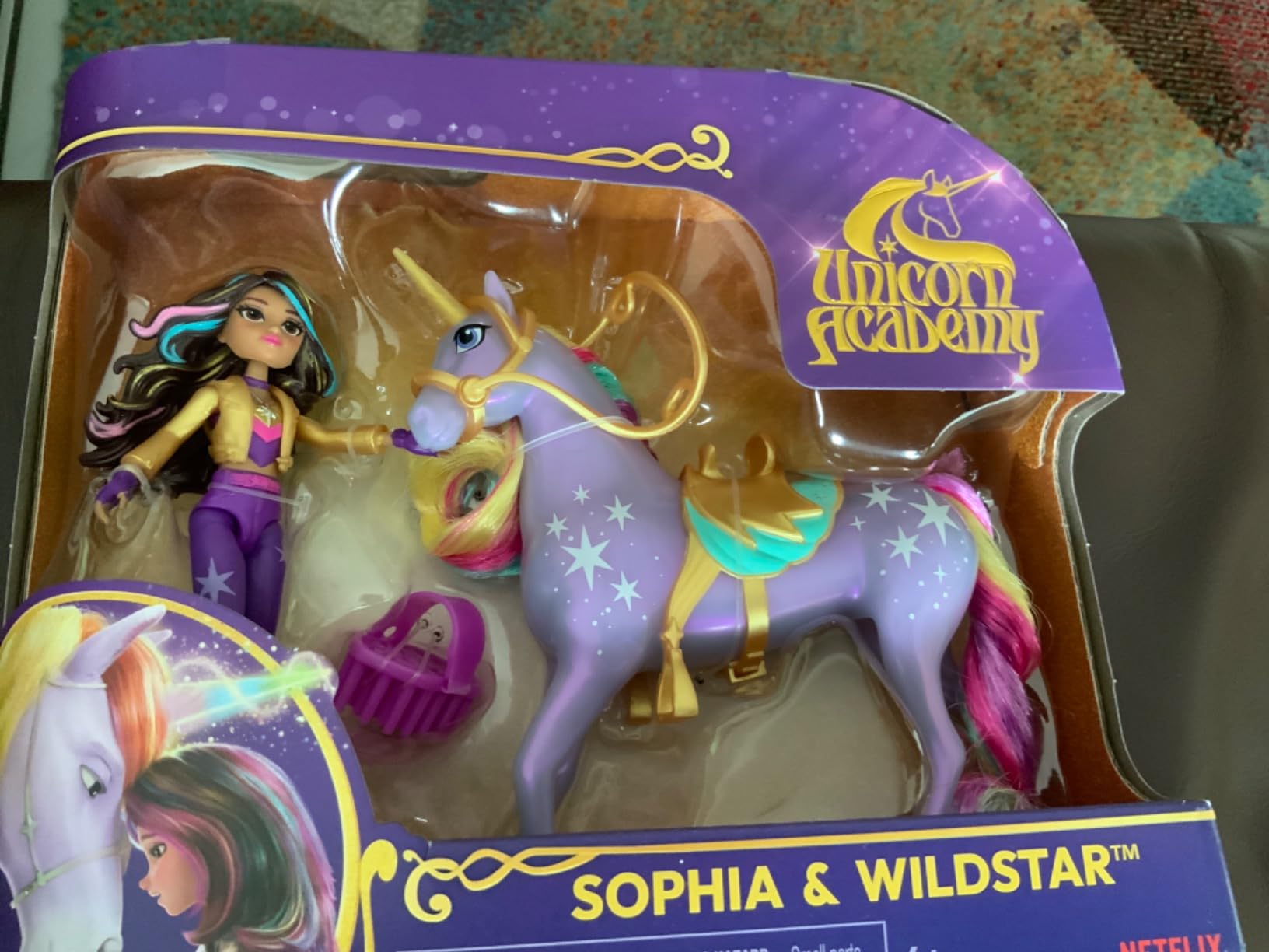 Unicorn Academy Sophia Wildstar Set 12cm Puppe Einhorn