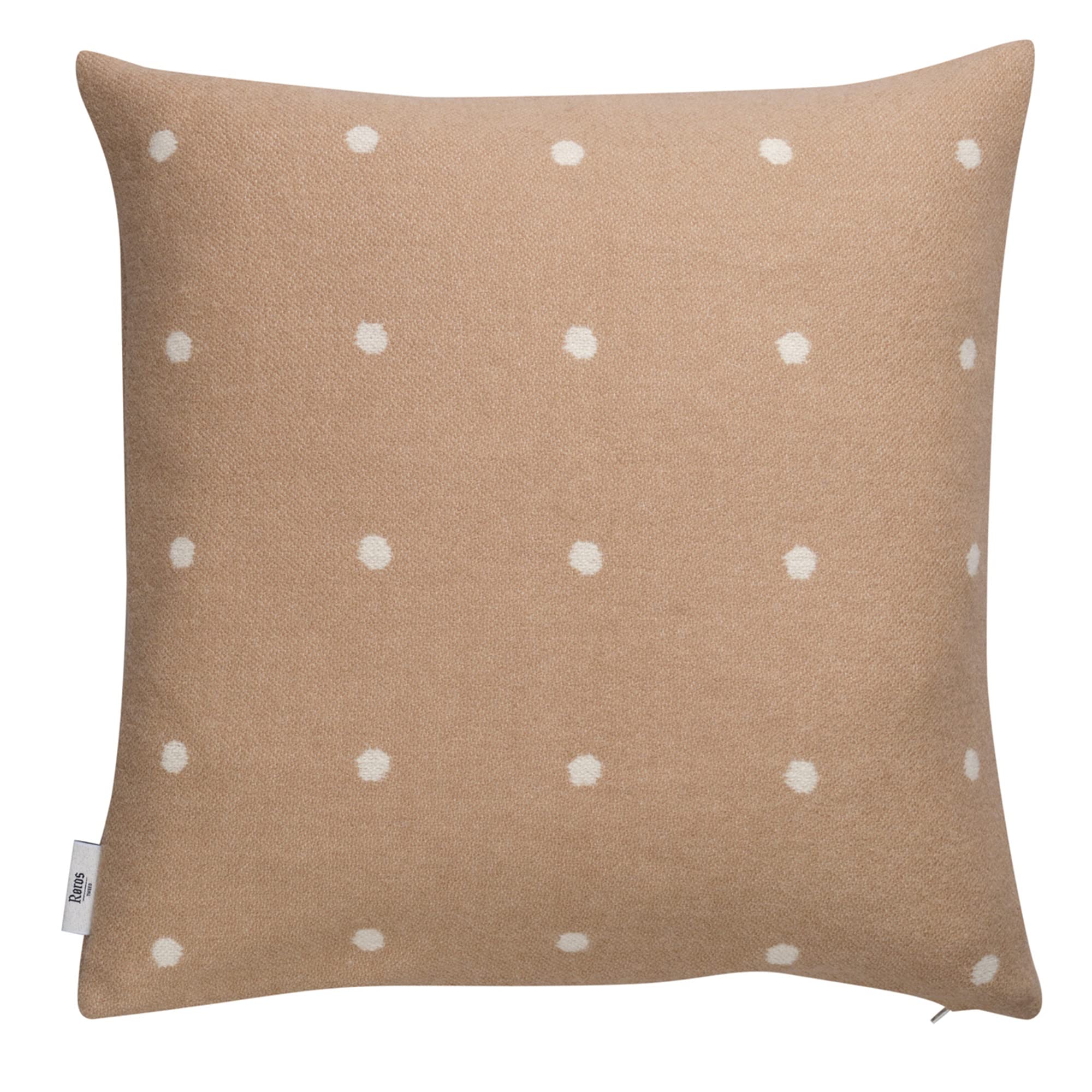 Røros Tweed Pastille Kissen 50x50 Mushroom Lammwolle