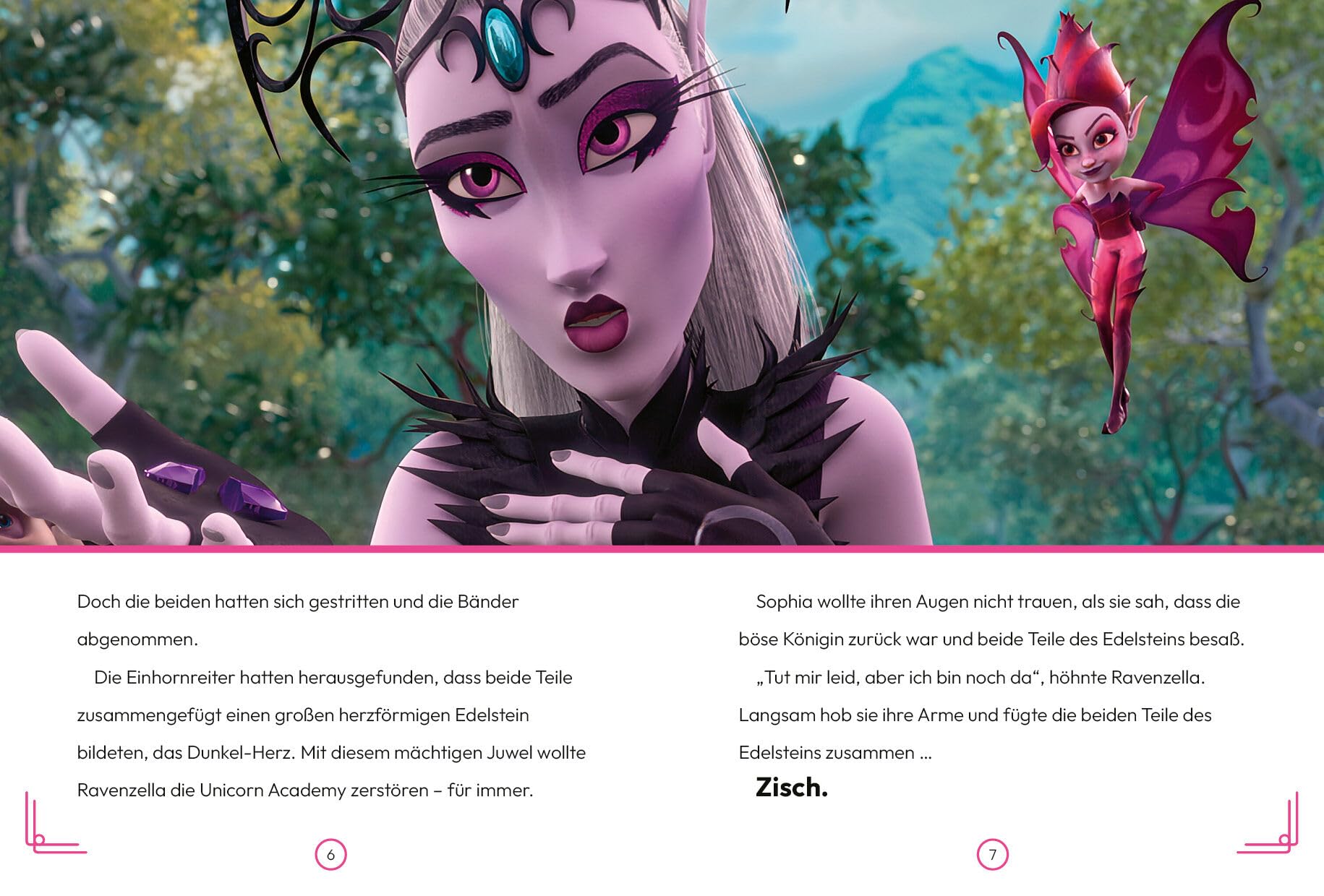 Unicorn Academy Ravenzellas Rache Buch Band 3 ab 6 Jahren