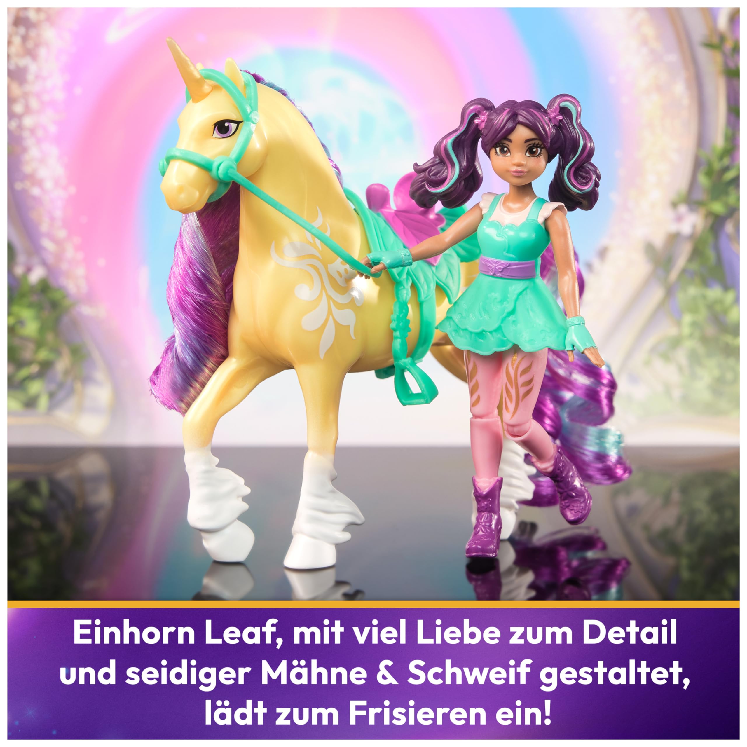 Unicorn Academy Ava und Leaf Figuren-Set 12 cm Zubehör