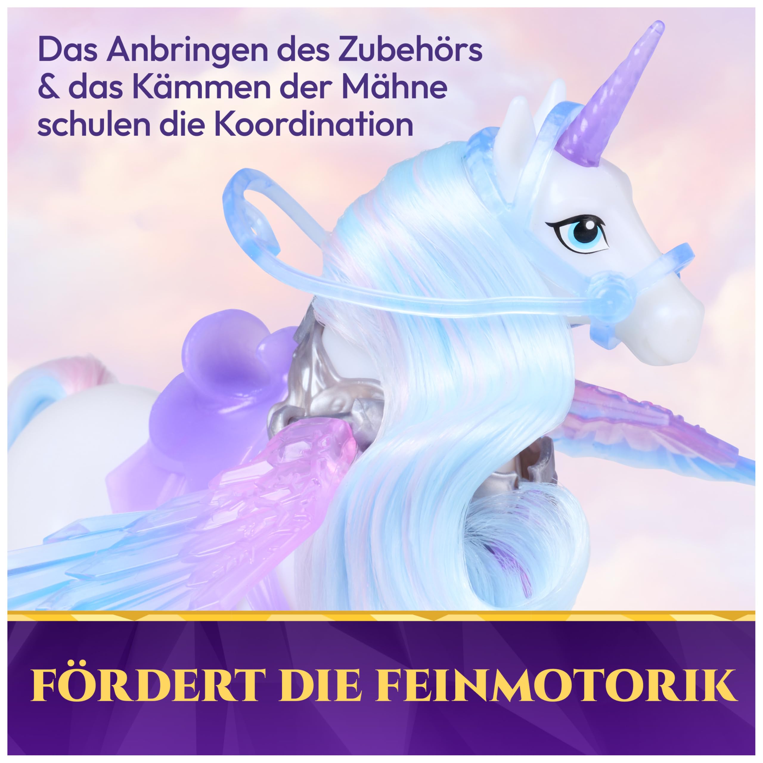 Unicorn Academy Wing Magic Layla Glacier Puppen-Set