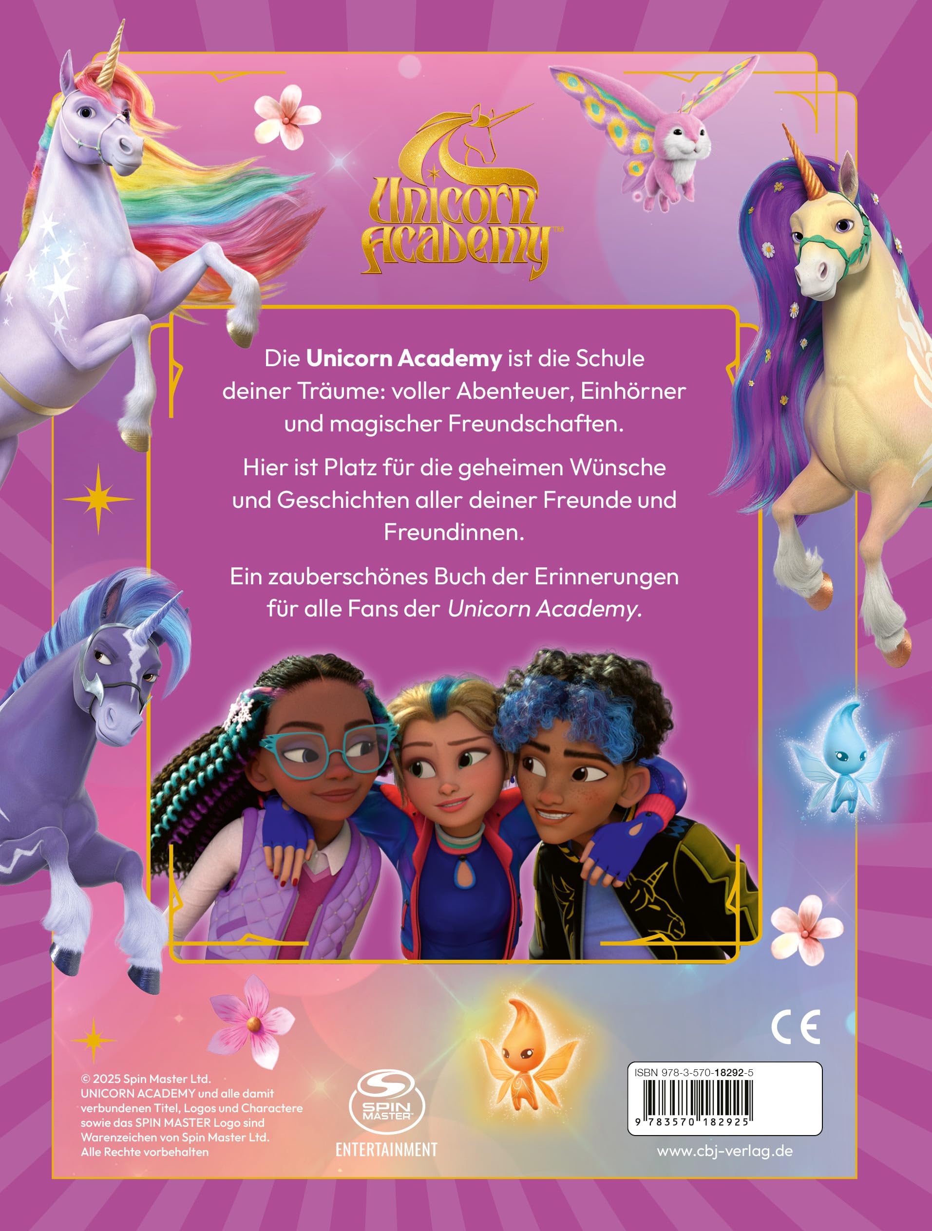 Unicorn Academy Mein Freundschaftsbuch Band 4 Freundebuch Einhorn