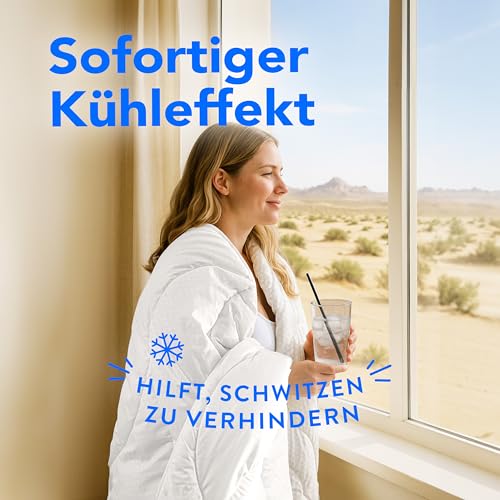 John Cotton Kühldecke Sommerdecke 135x200 atmungsaktiv
