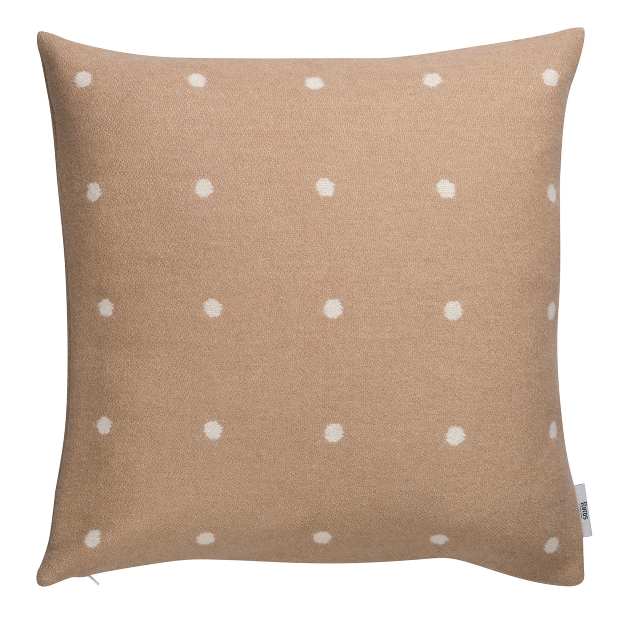 Røros Tweed Pastille Kissen 50x50 Mushroom Lammwolle
