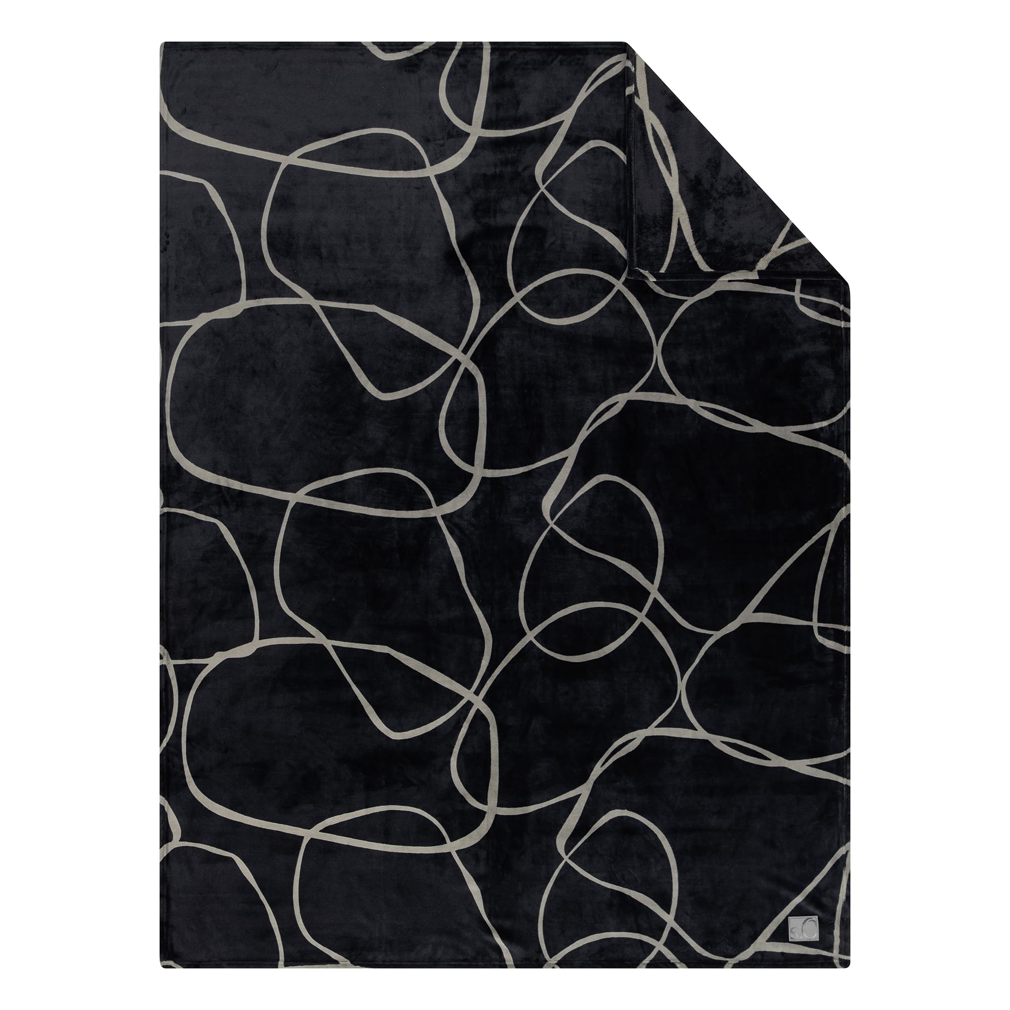 s.Oliver Kuschelsoft Kuscheldecke 150x200 schwarz warm