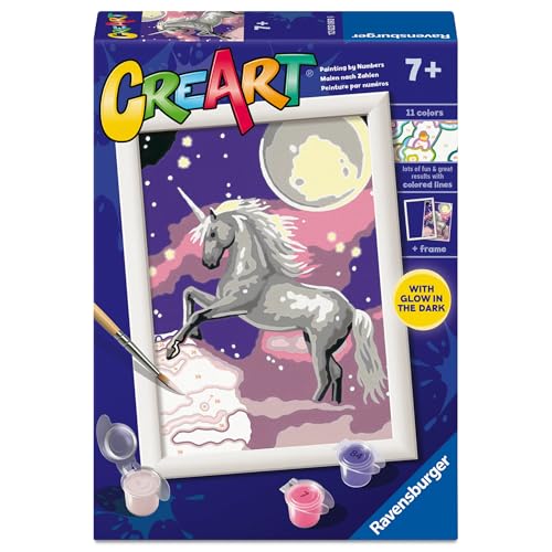 Unicorn Academy CreArt Wildstar Malen nach Zahlen 14x19cm