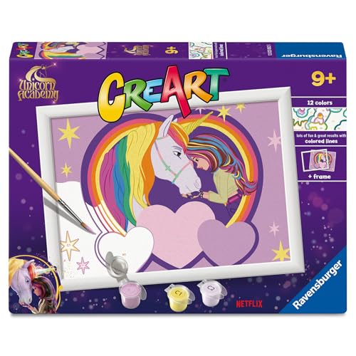 Ravensburger CreArt Sophia & Wildstar Malen nach Zahlen ab 9 Jahren