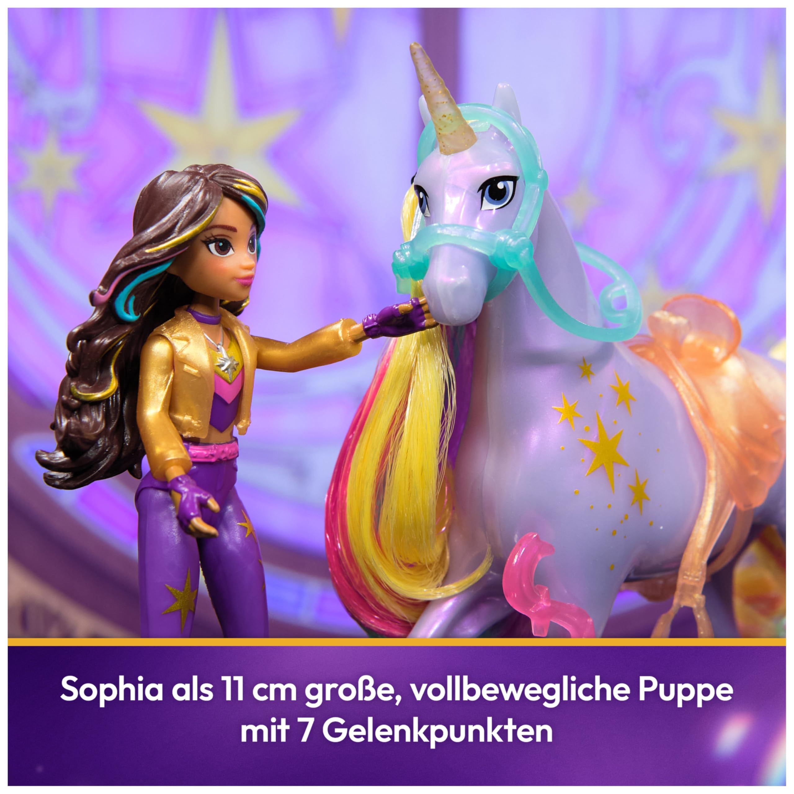 Unicorn Academy Sophia & Wildstar Set Spielfiguren mit Einhorn