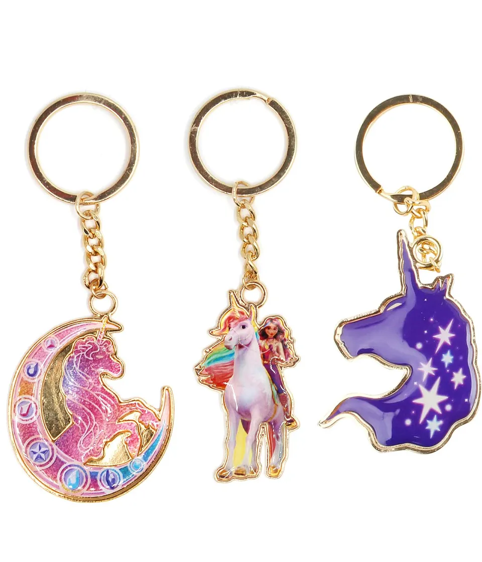 Unicorn Academy Schlüsselanhänger Metall Zufallsprinzip