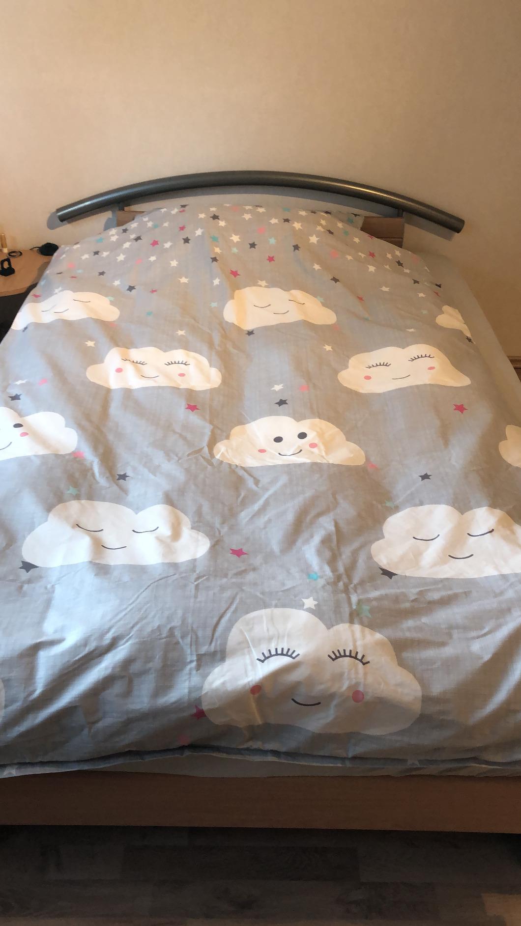 s.Oliver Safaritiere Kinderbettwäsche 100x135 grün Baumwolle