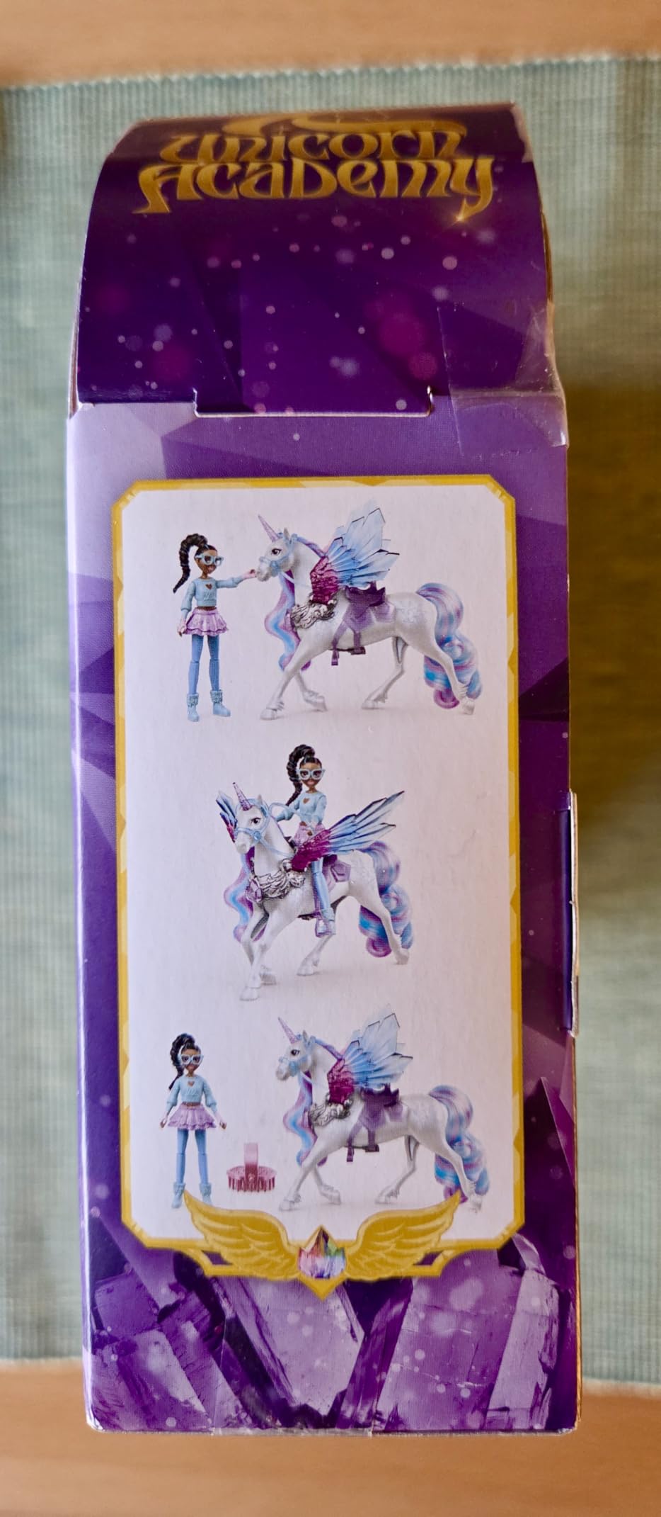 Unicorn Academy Wing Magic Layla Glacier Puppen-Set