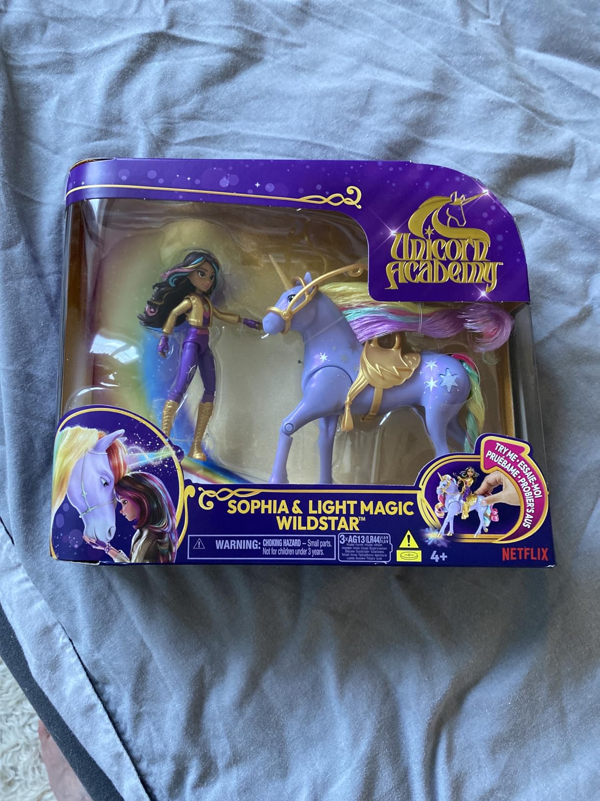 Unicorn Academy Layla und Glacier Puppe Einhorn Set 12cm