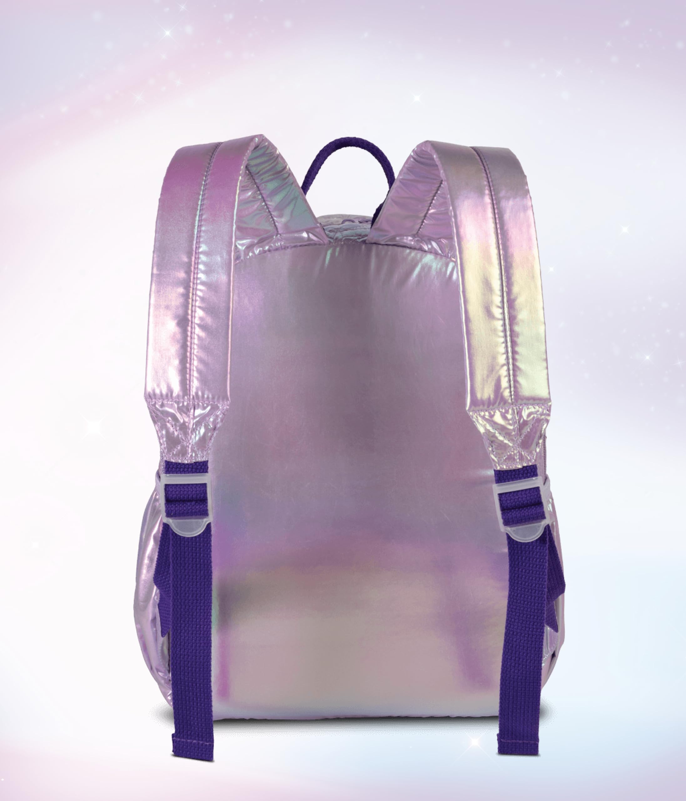 Unicorn Academy Rucksack Mädchen Rosa 9L Einhorn Holografisch