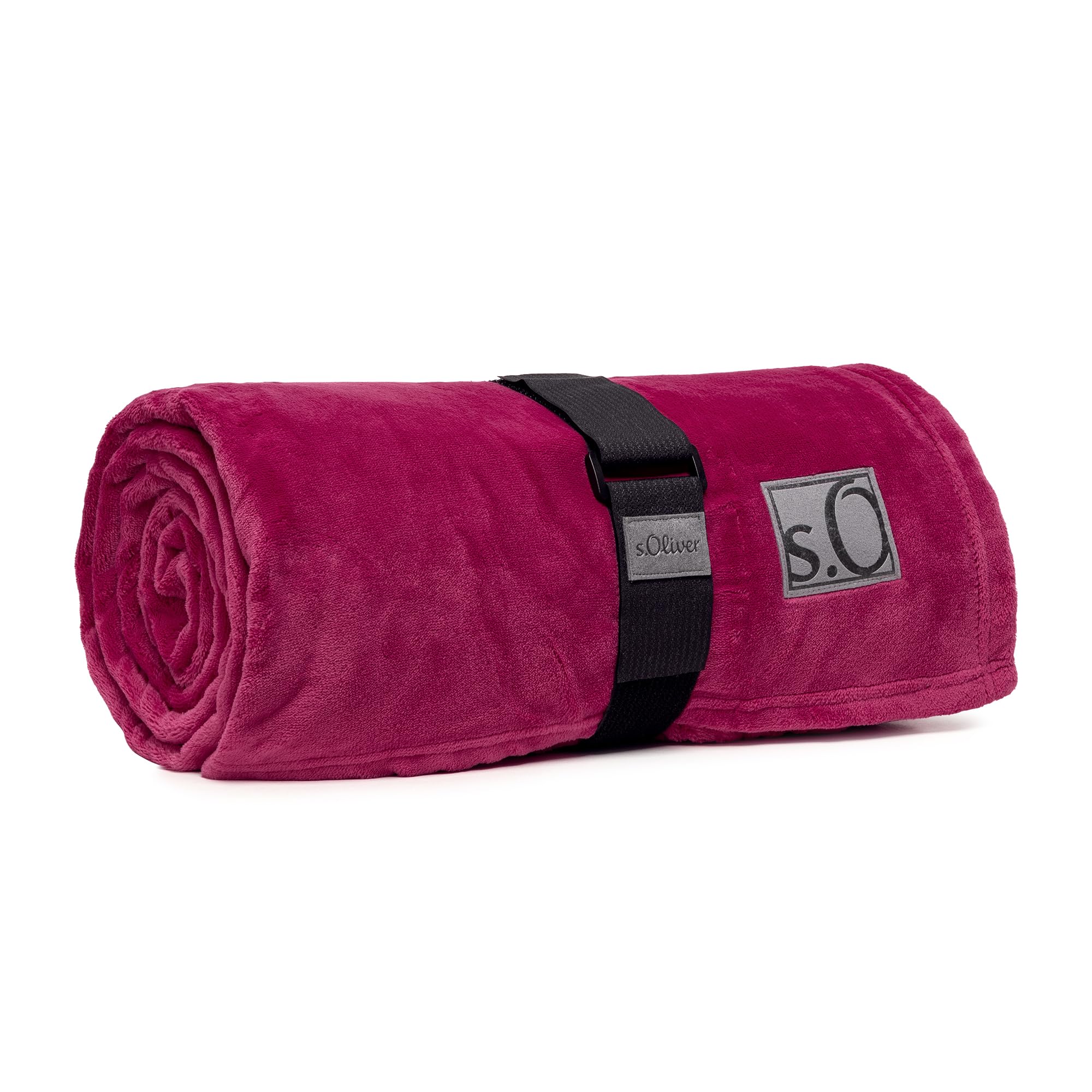 s.Oliver Kuschelsoft Kuscheldecke 150x200 cm Taupe Polyester