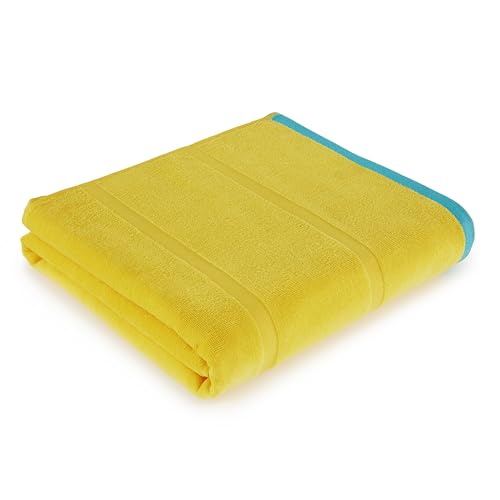 IBENA s.Oliver Strandtuch 90x180 Badetuch gelb hellblau