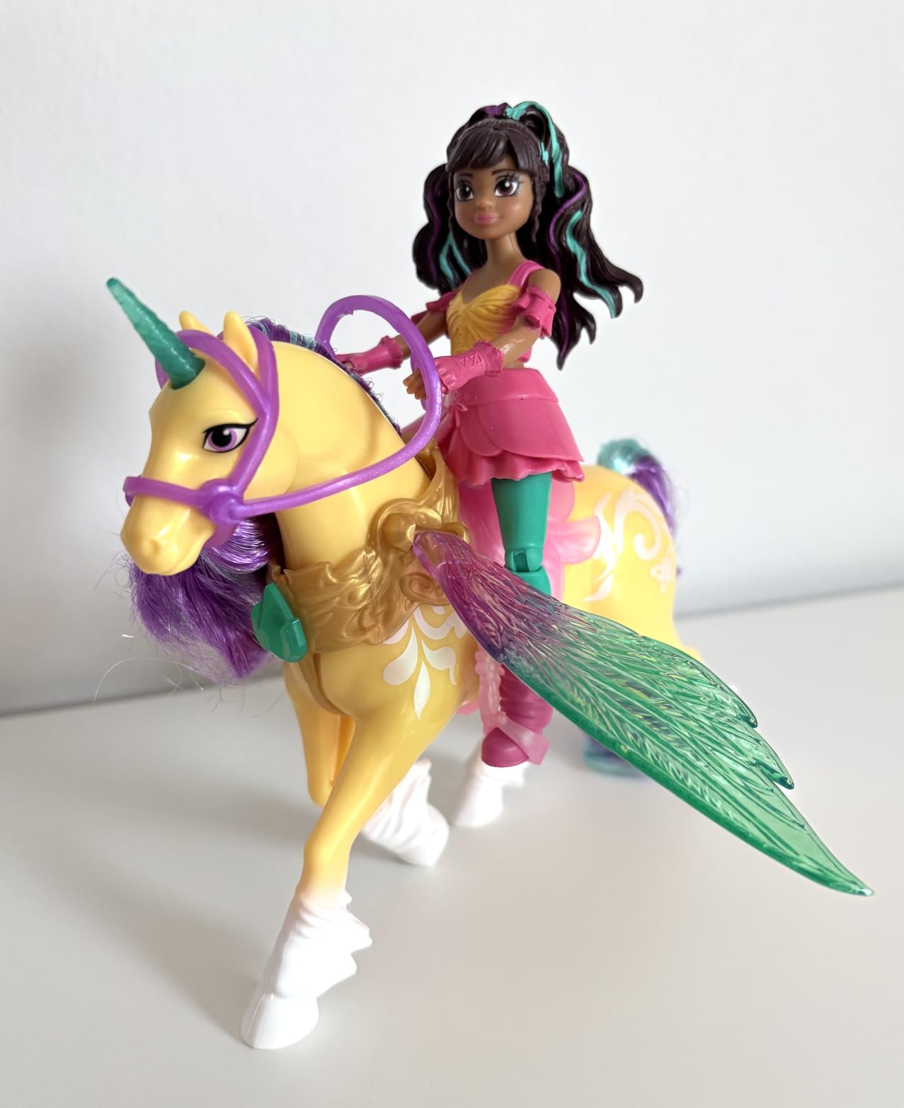 Unicorn Academy Wing Magic Ava Leaf Puppen-Set ab 4