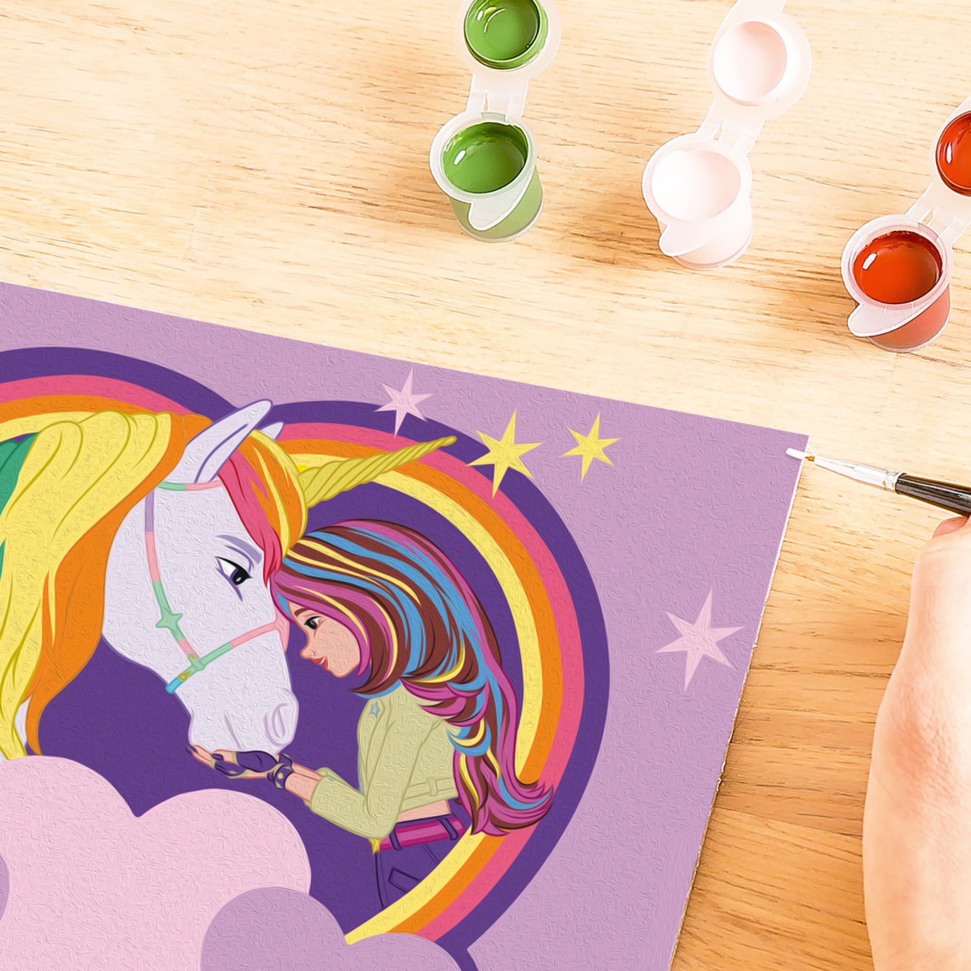 Ravensburger CreArt Sophia & Wildstar Malen nach Zahlen ab 9 Jahren