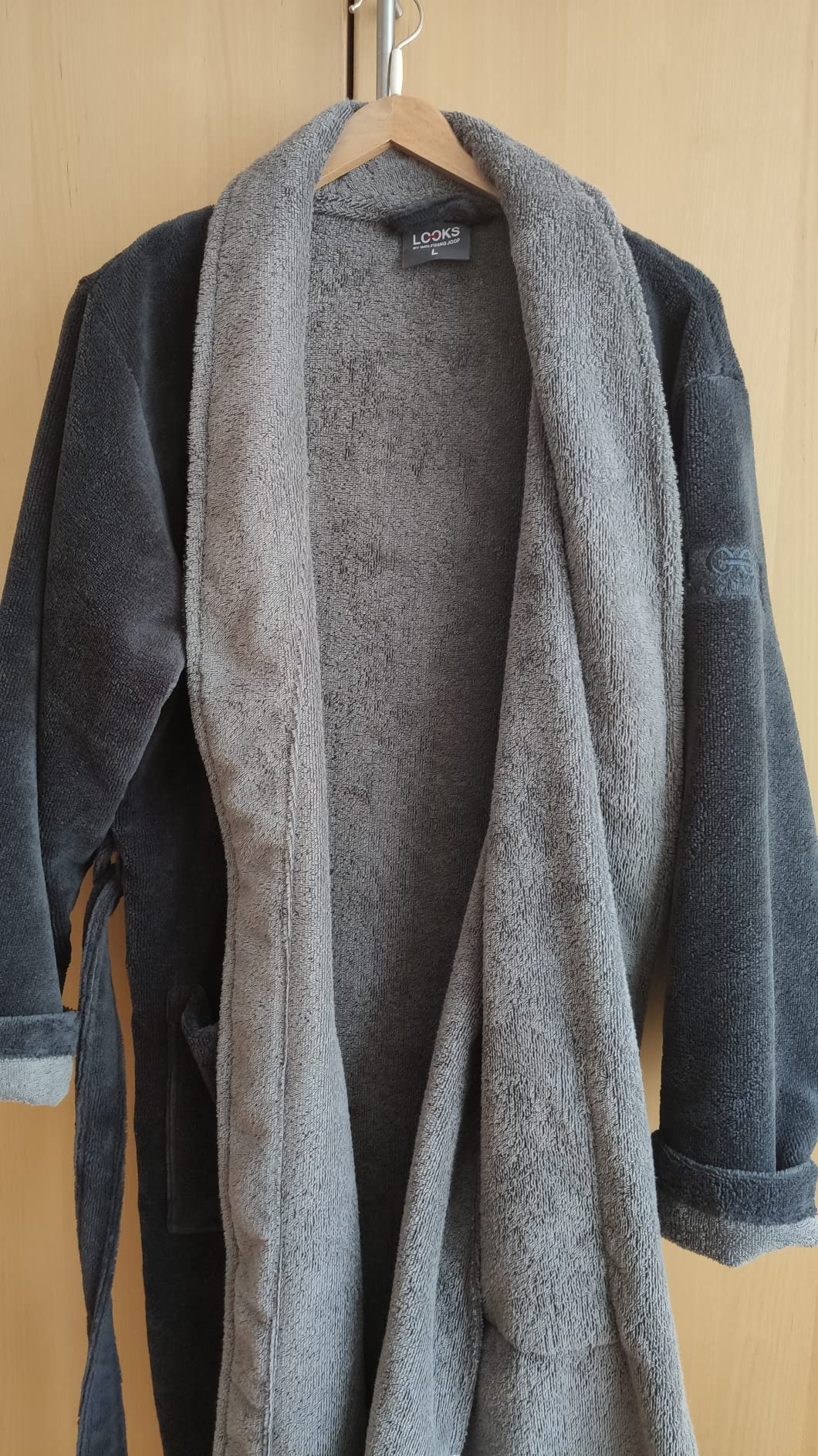 LOOKS by Wolfgang Joop Bademantel Damen Frottee Beere M