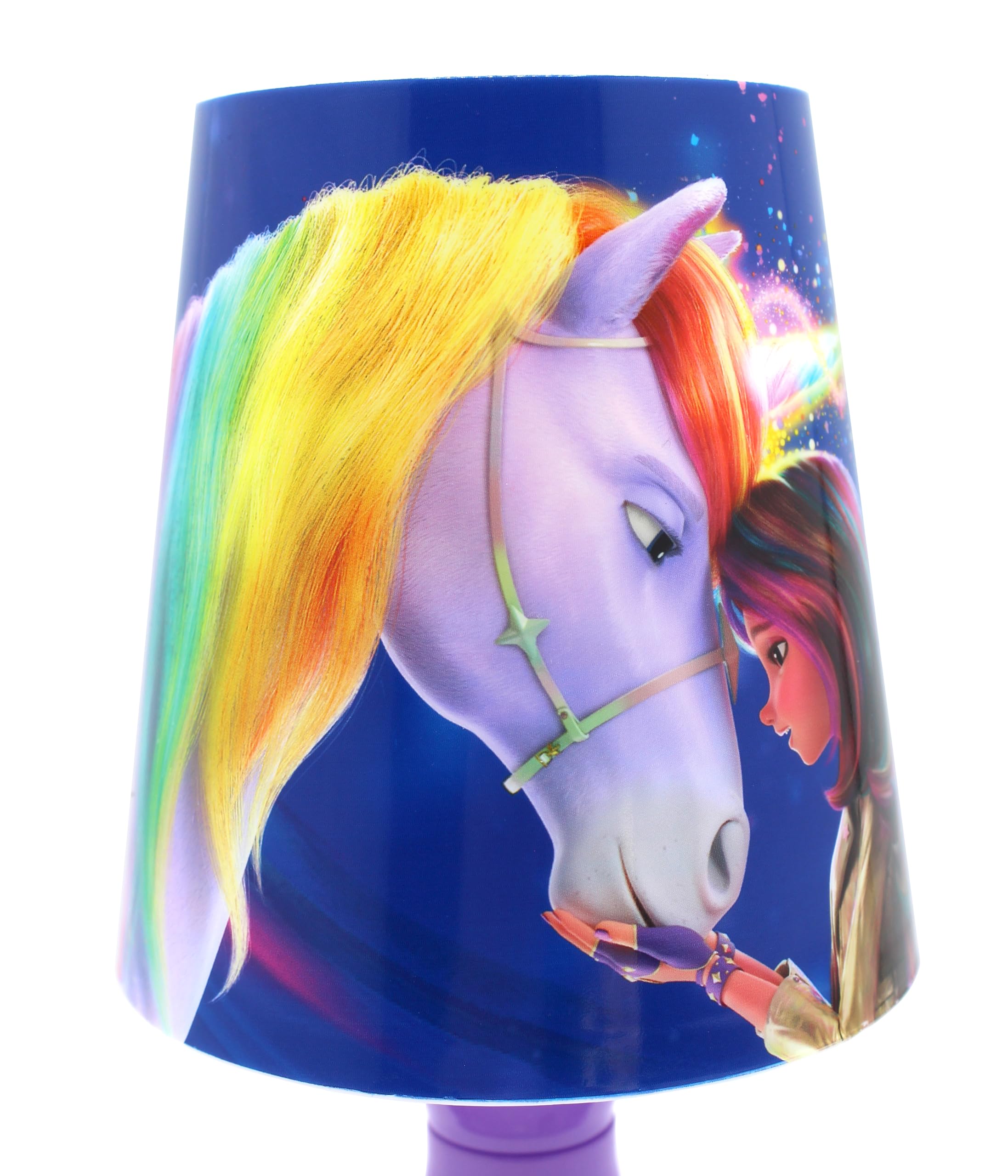 Unicorn Academy LED Mini-Lampe Lampenschirm Geschenkbox bunt