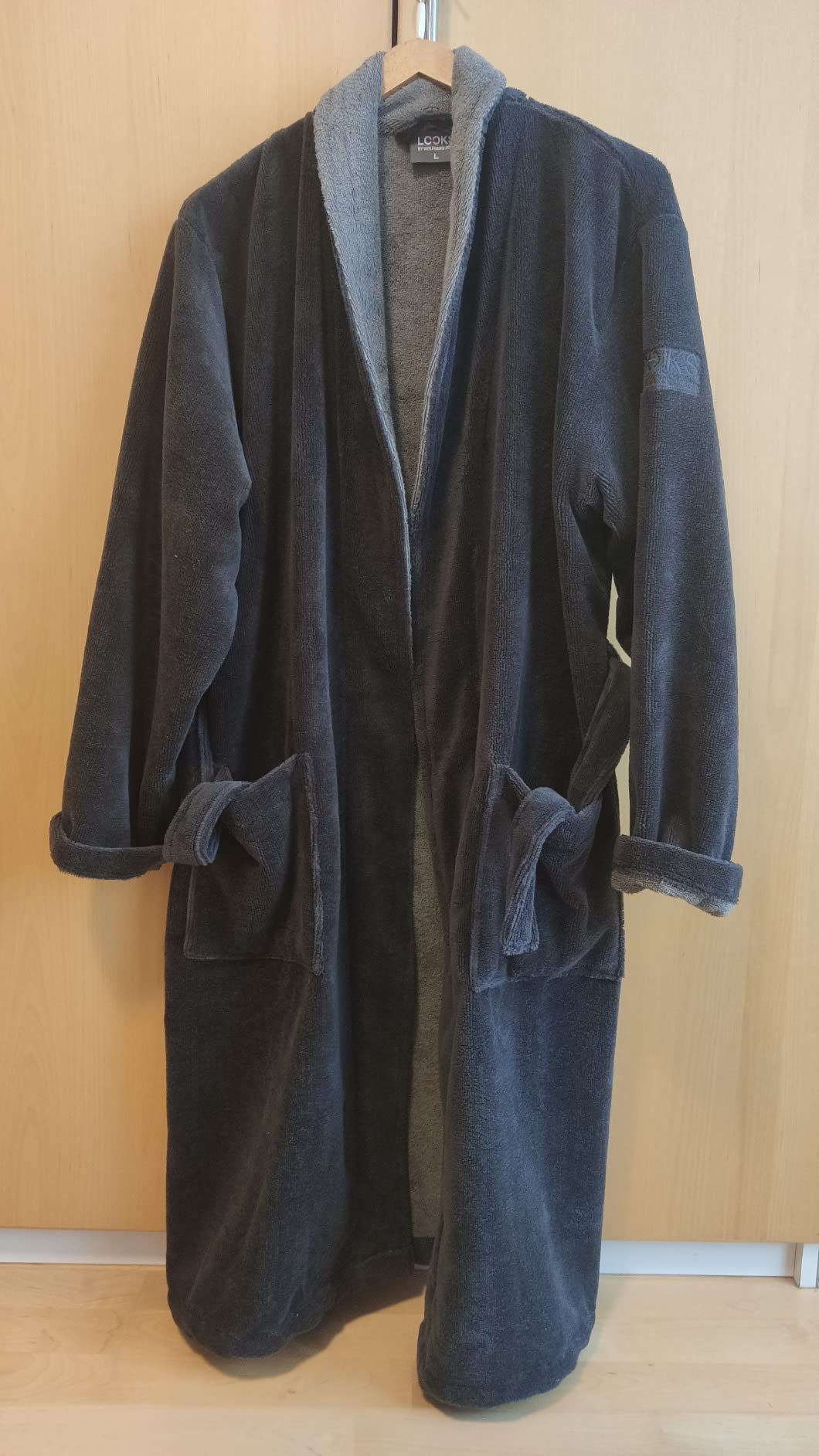 LOOKS by Wolfgang Joop Bademantel Damen Frottee Beere M