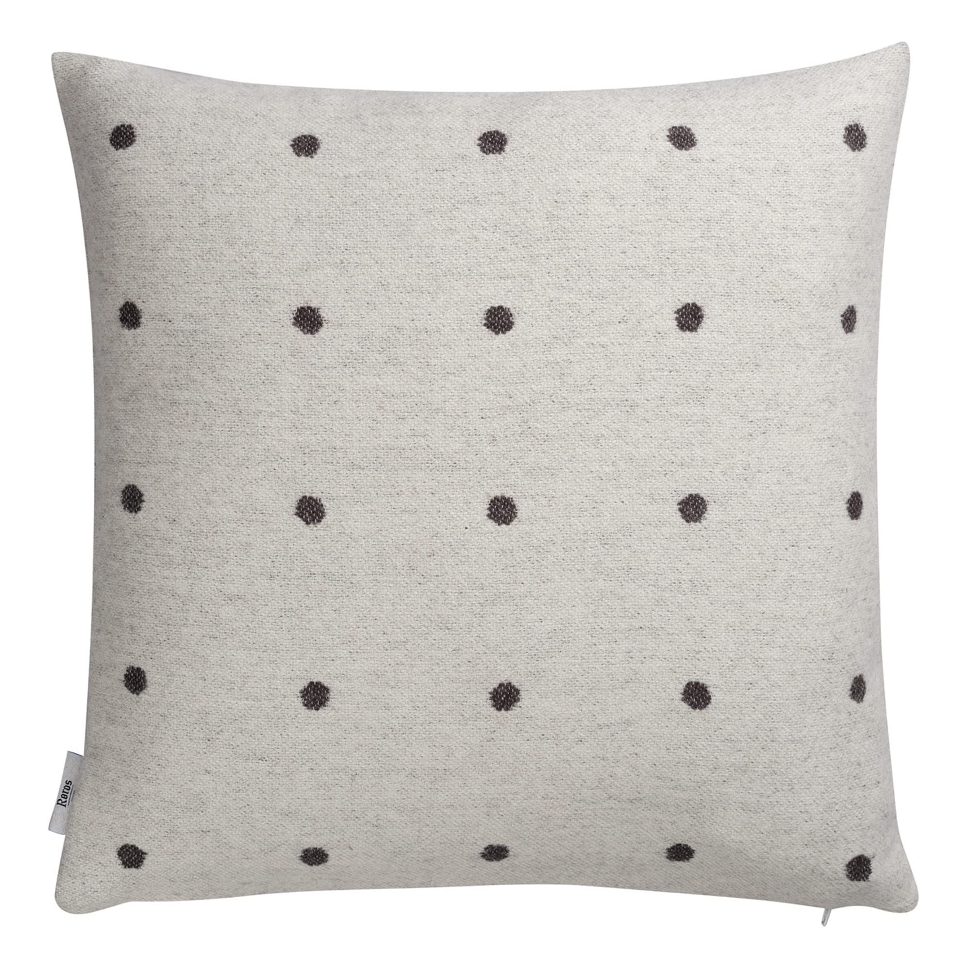 Røros Tweed Pastille Kissen 50x50 Mushroom Lammwolle