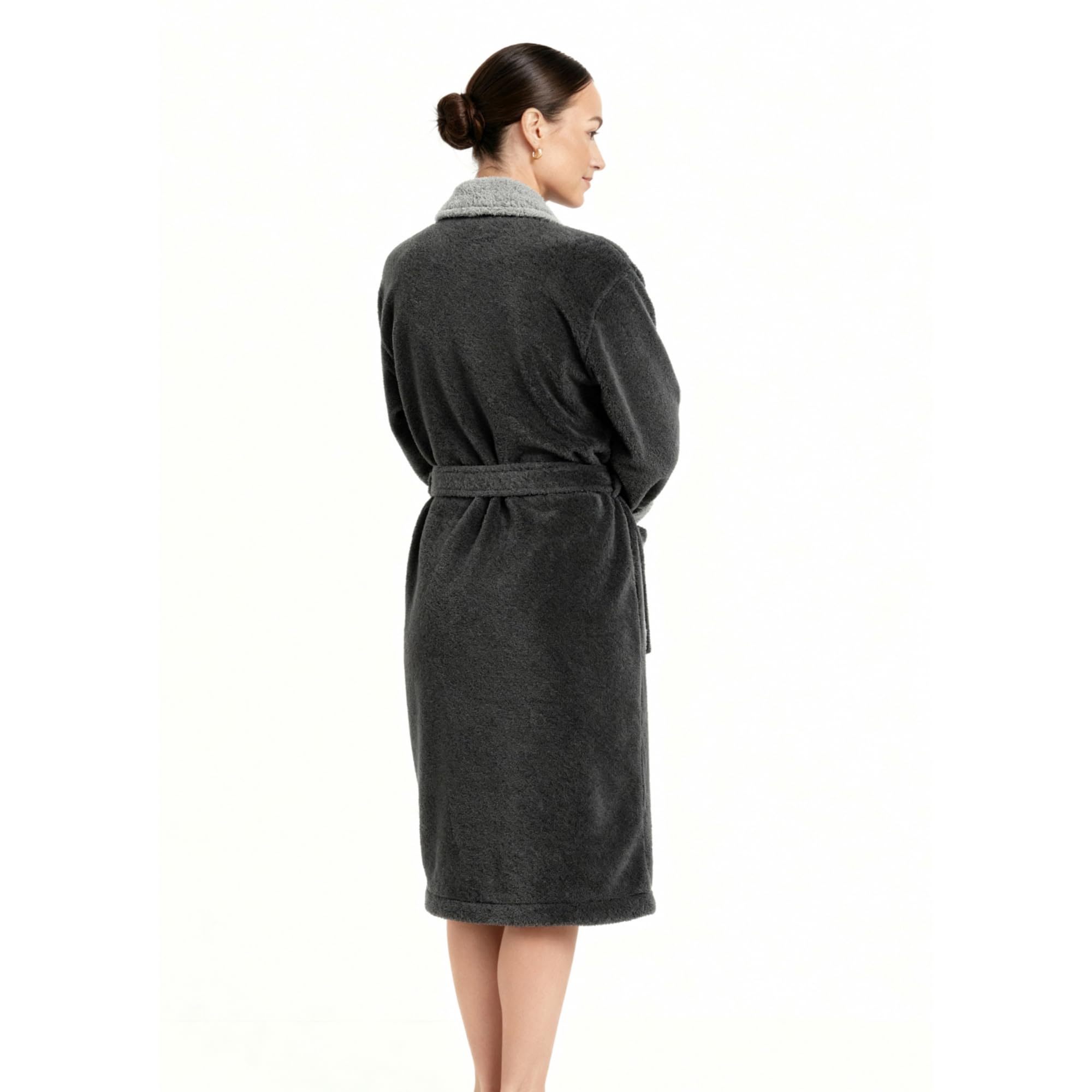 LOOKS by Wolfgang Joop Bademantel Damen Frottee Beere M