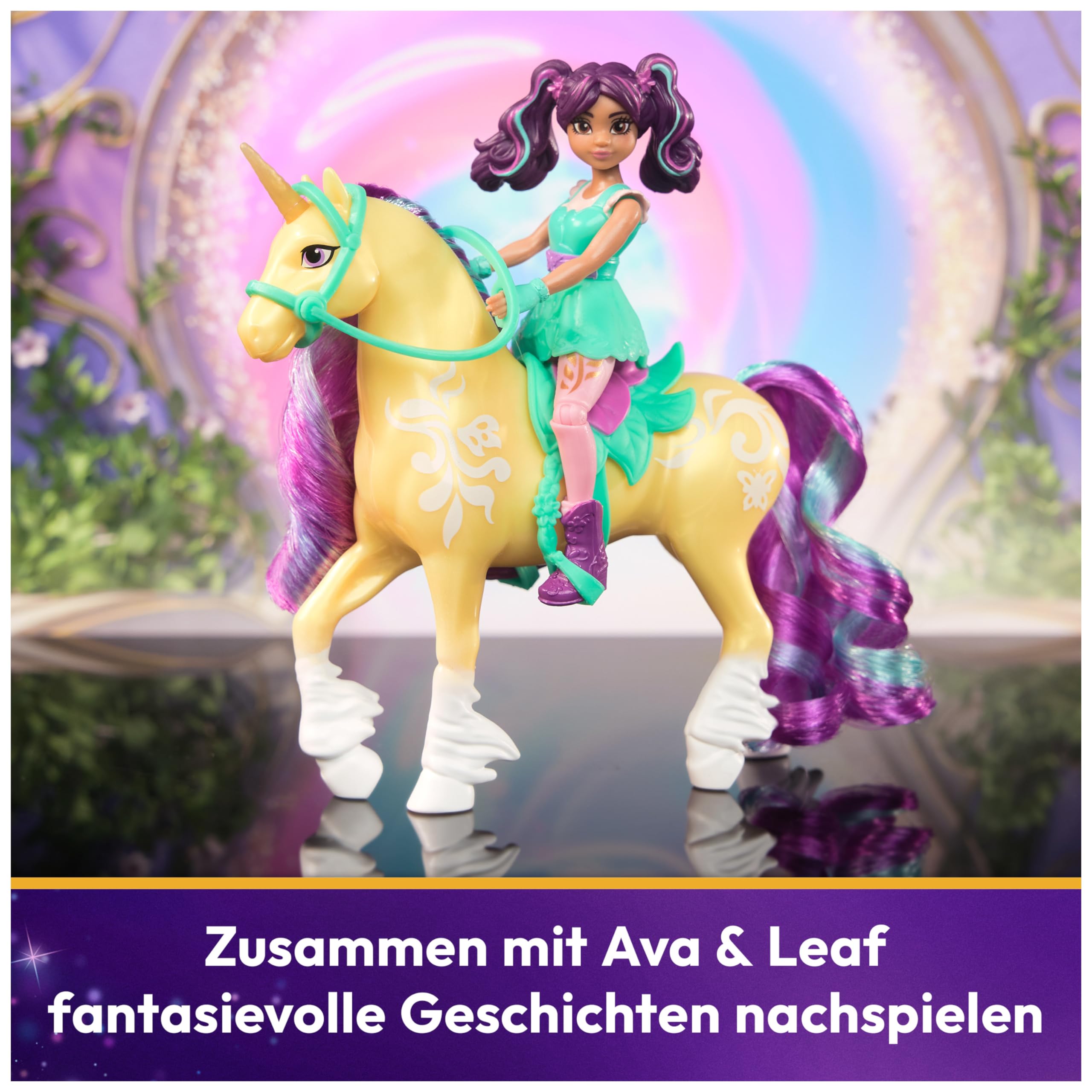 Unicorn Academy Ava und Leaf Figuren-Set 12 cm Zubehör