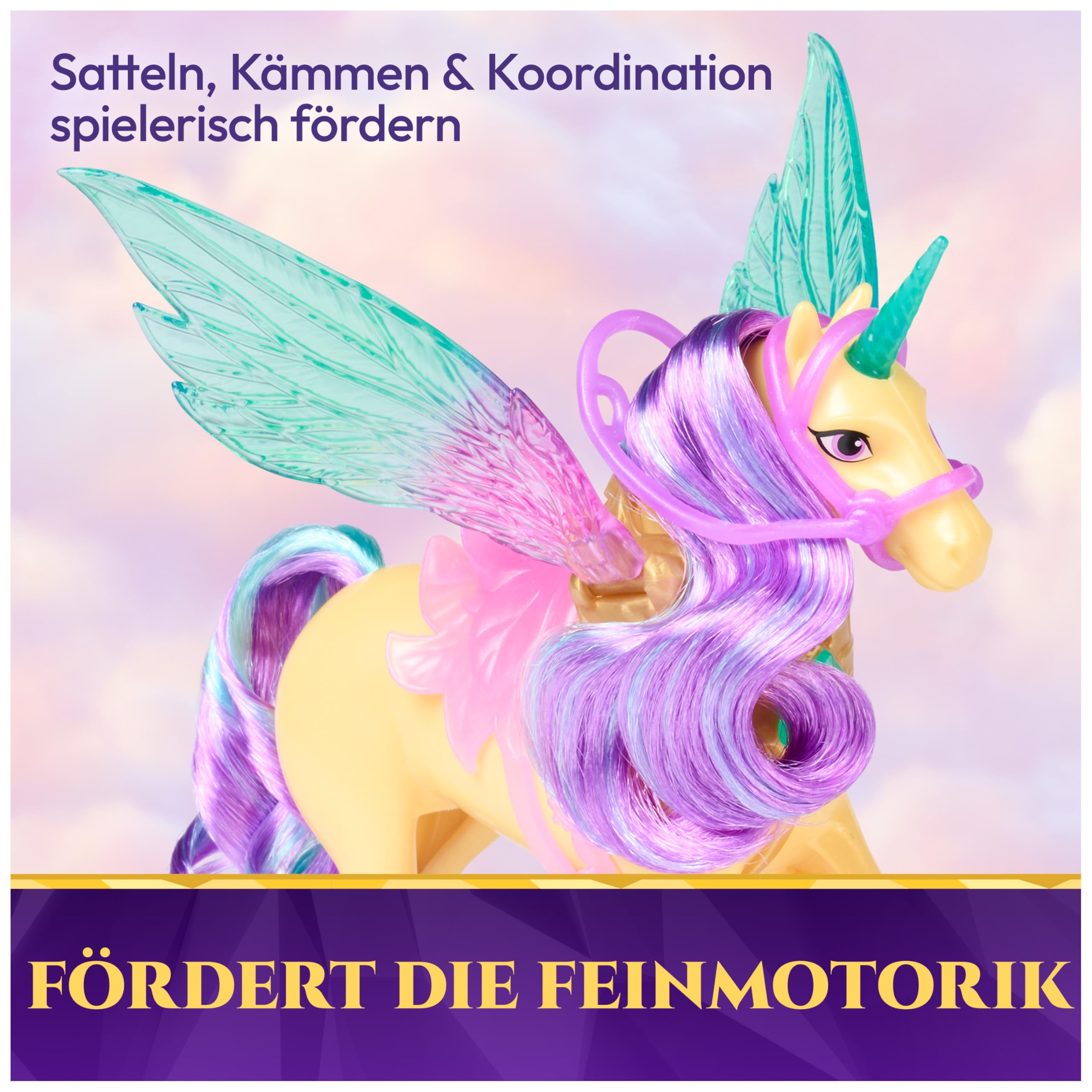 Unicorn Academy Wing Magic Ava Leaf Puppen-Set ab 4