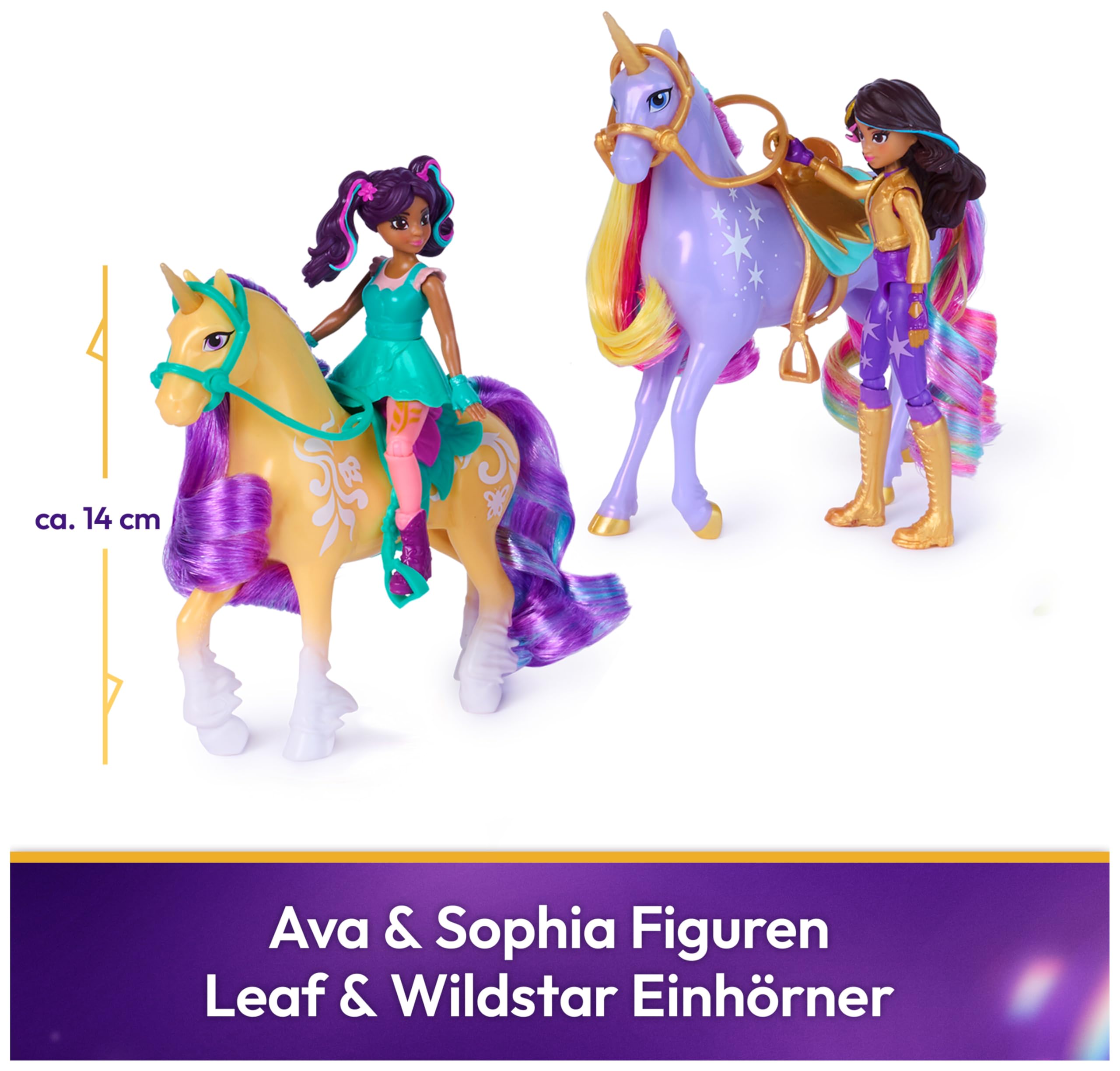 Unicorn Academy Abenteuer-Set Figuren mit Einhörnern