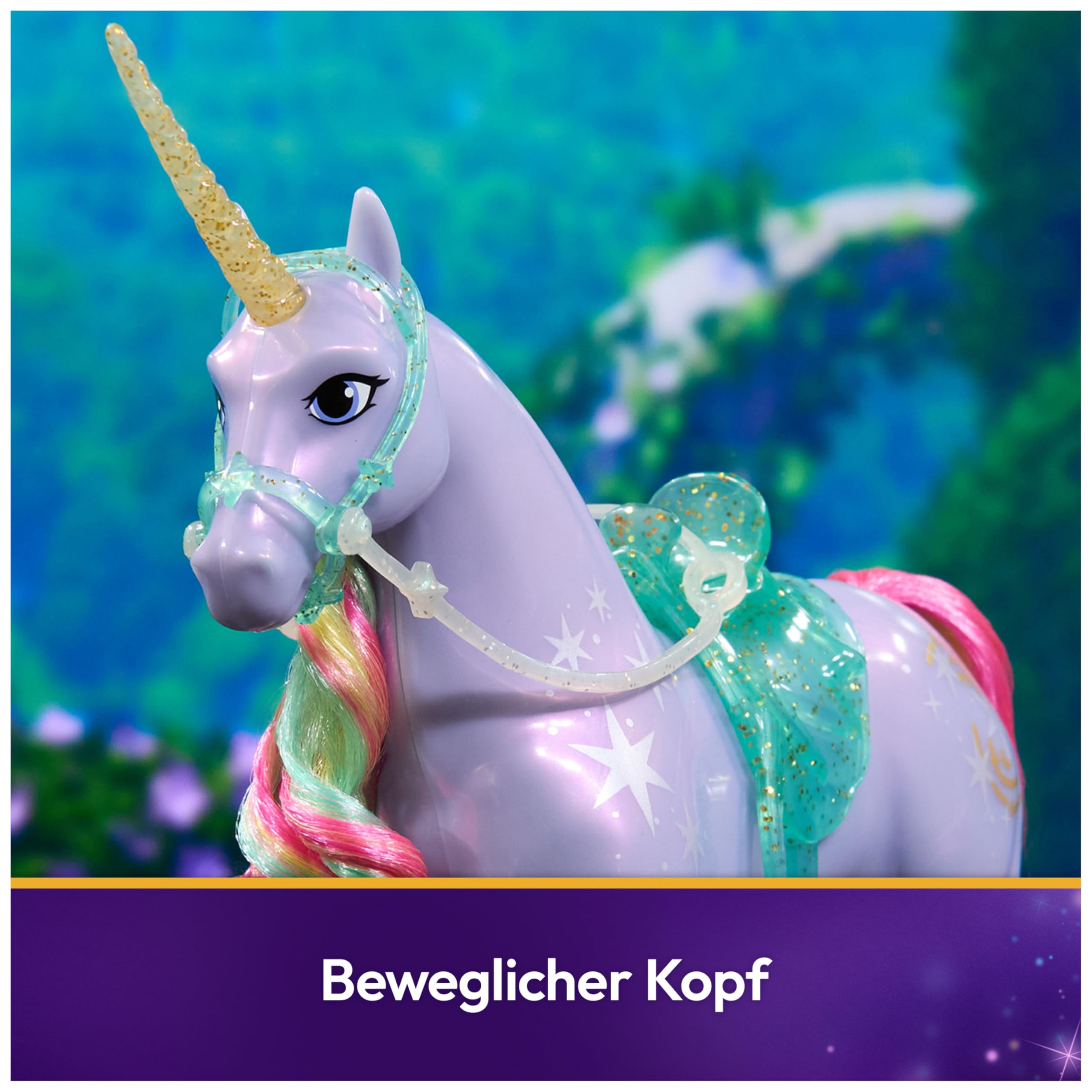 Unicorn Academy Wildstar Einhorn 28 cm mit Sattel Sophia