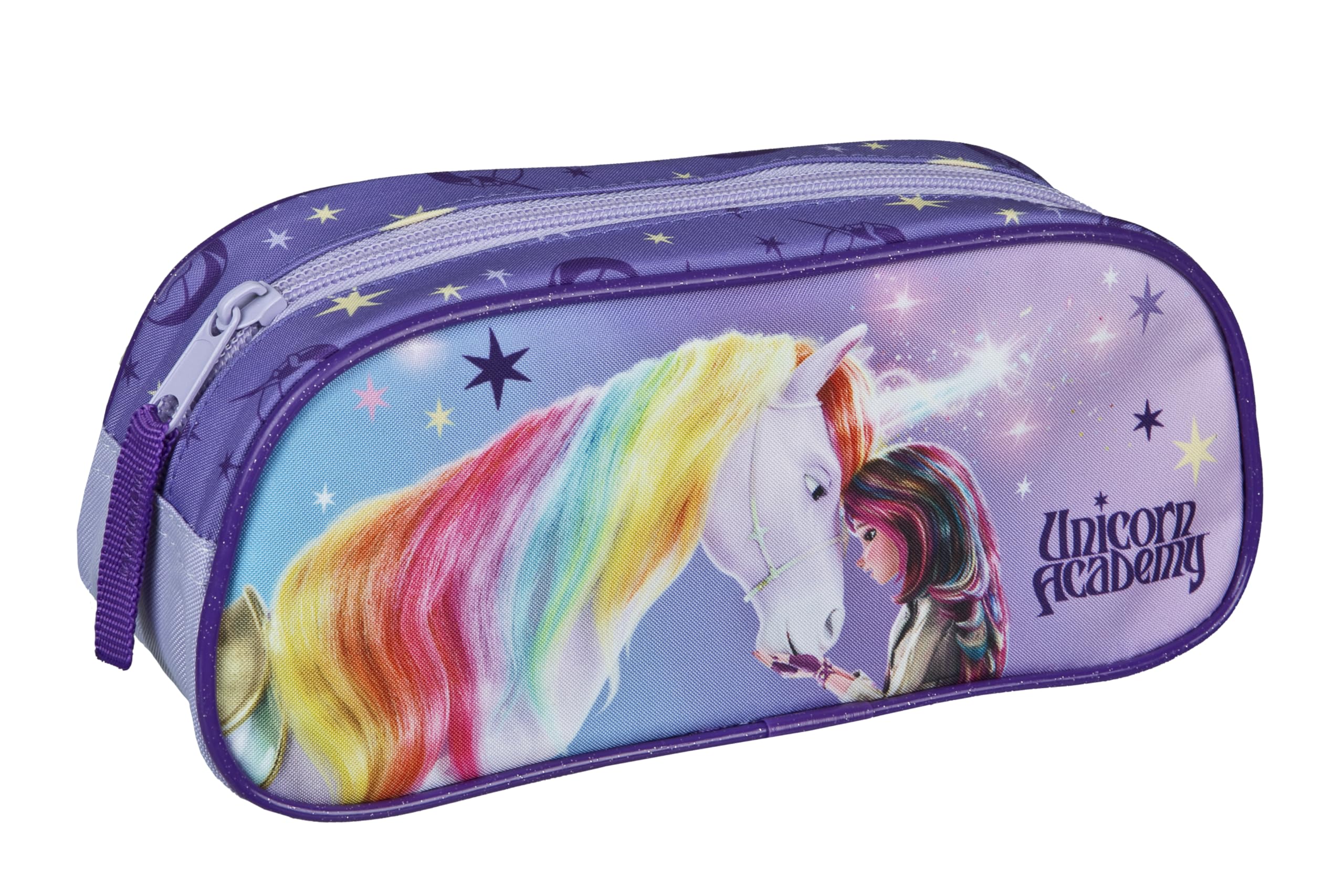 Undercover Unicorn Academy Federmäppchen Einhorn 22x9,5x9 cm