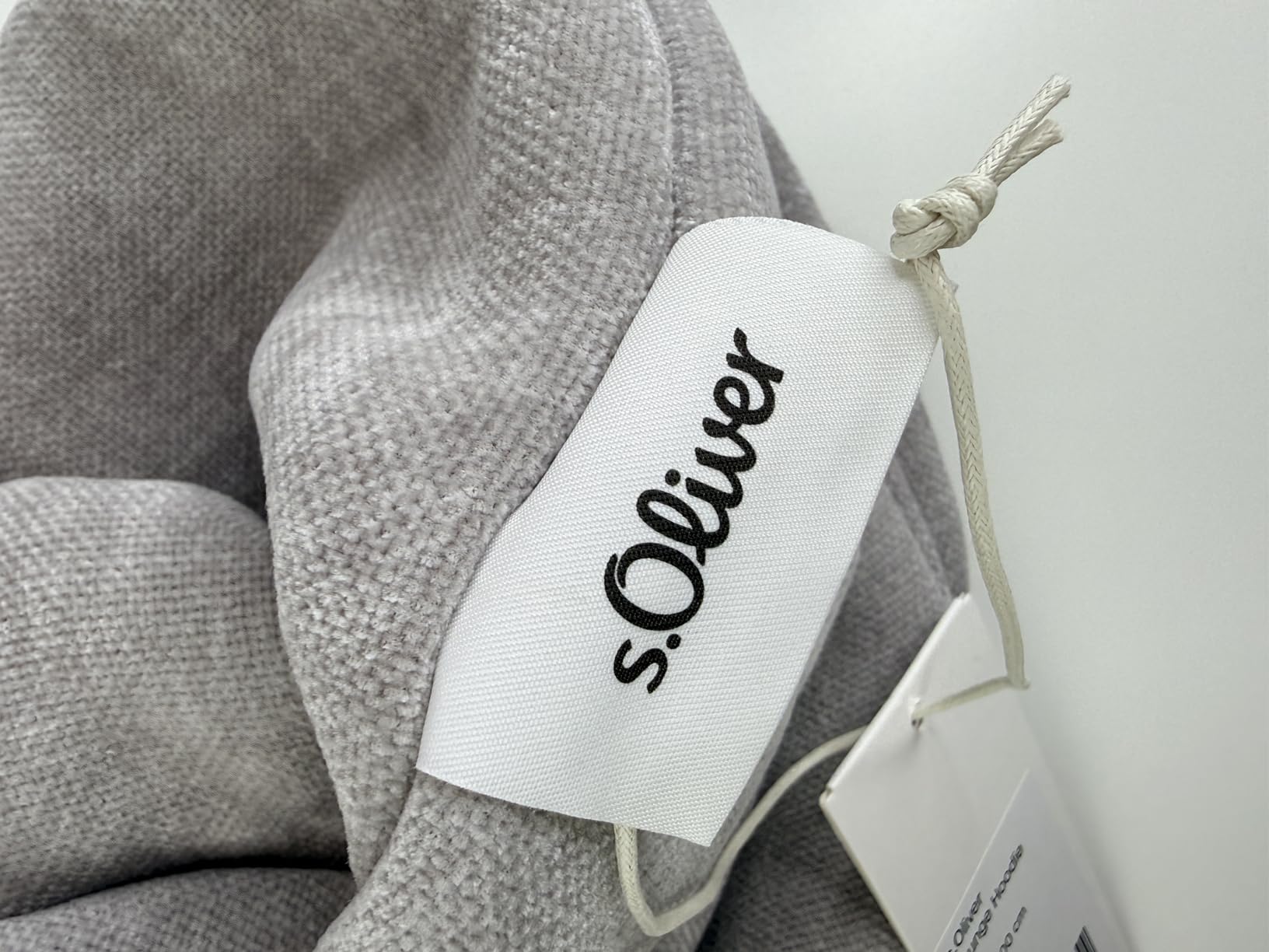 s.Oliver Lounge Hoodie Grau Einheitsgröße Polyesterflausch