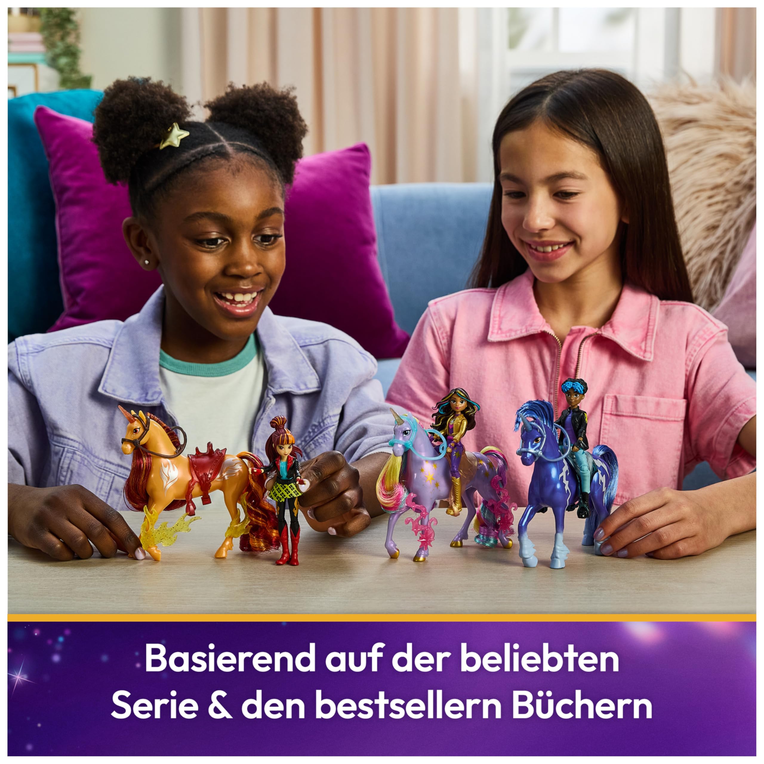 Unicorn Academy Sophia & Wildstar Set Spielfiguren mit Einhorn