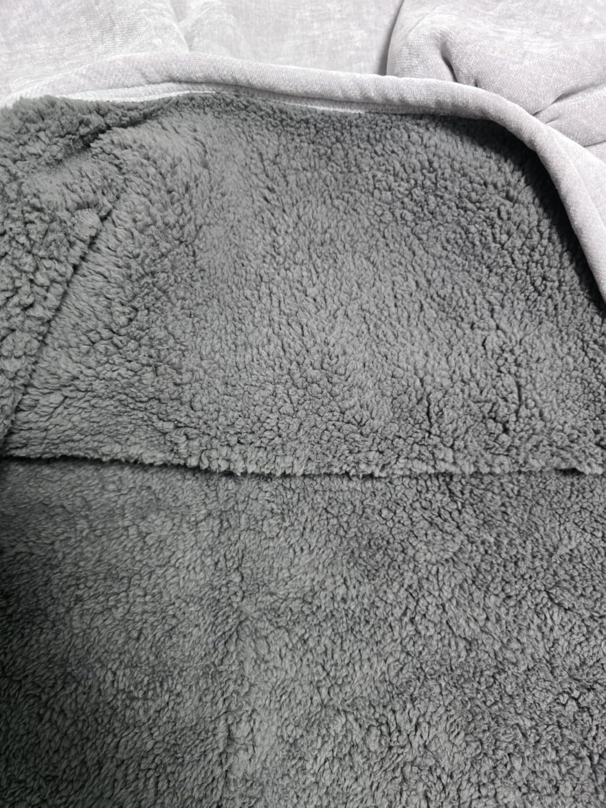 s.Oliver Lounge Hoodie Grau Einheitsgröße Polyesterflausch