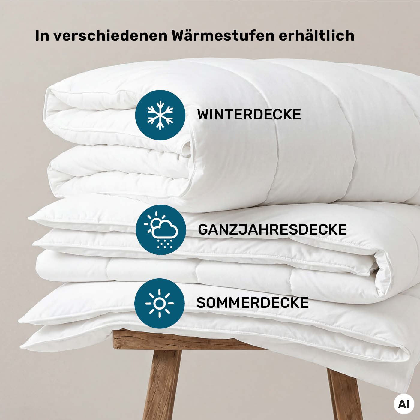 Centa-Star Famous Ganzjahresdecke 135x200 daunenähnlich
