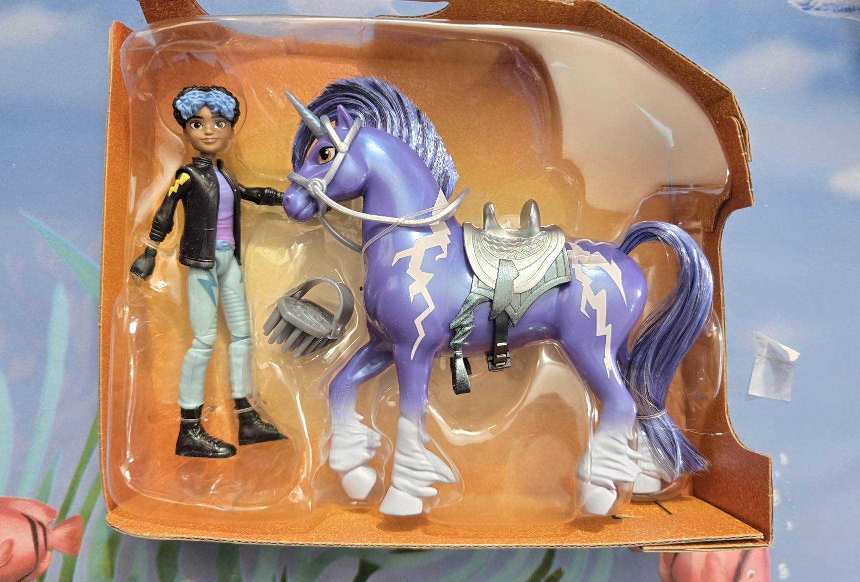 Unicorn Academy Rory und Storm Figuren-Set 12 cm blau