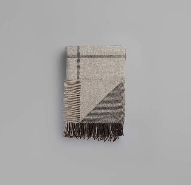 Røros Tweed Throws Filos Wolldecke 145x220 Lammwolle Runa Klock