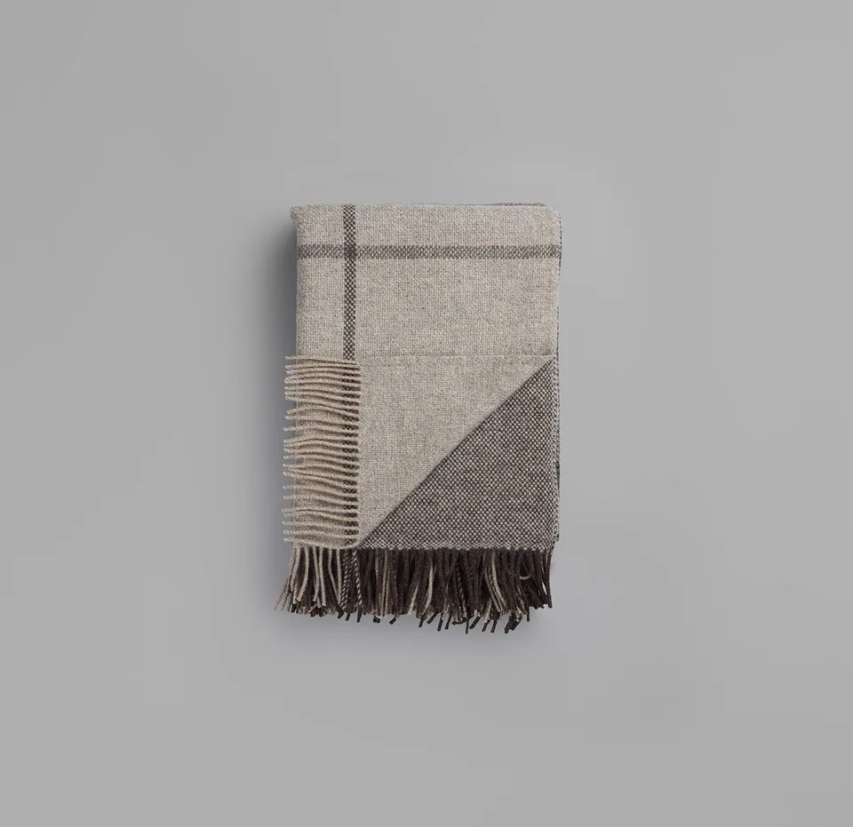 Røros Tweed Throws Filos Wolldecke 145x220 Lammwolle Runa Klock