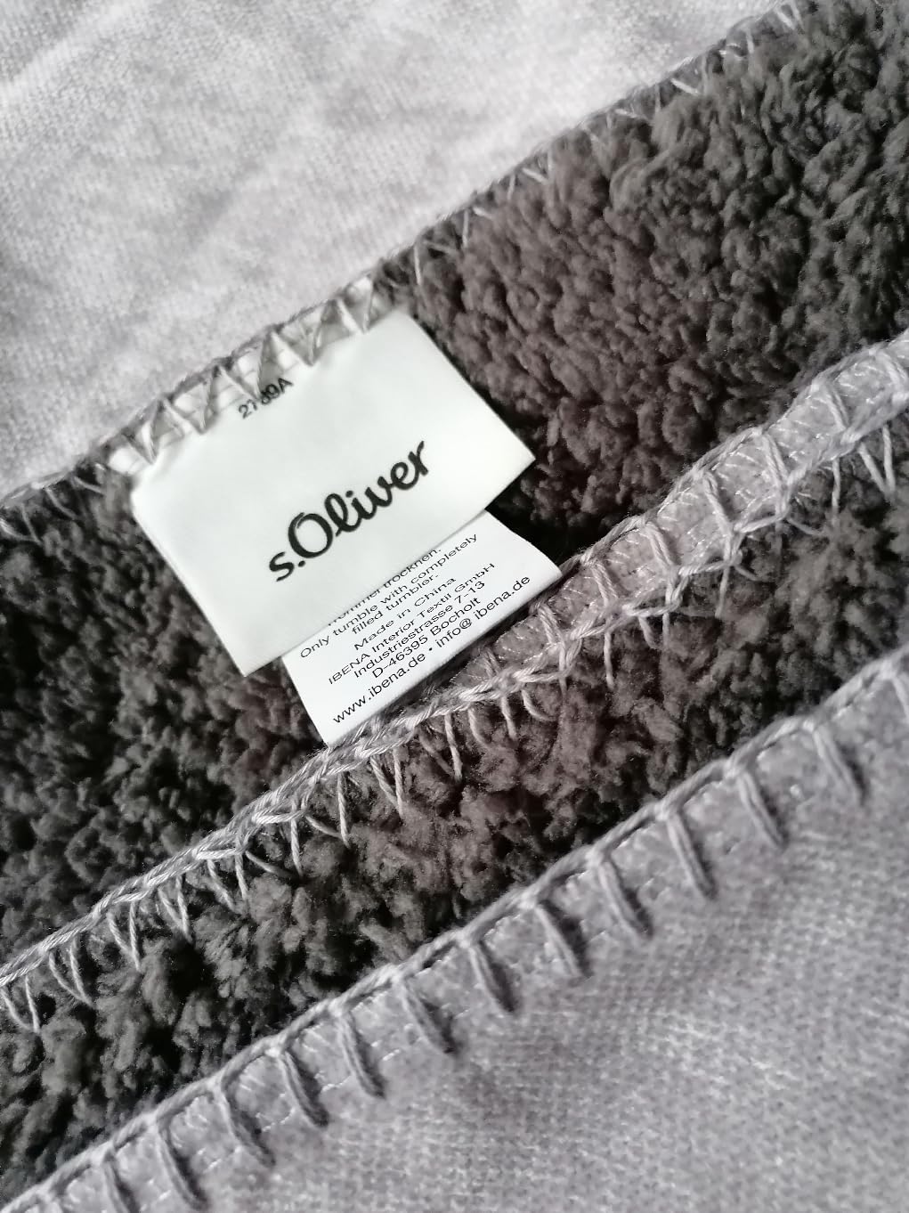 s.Oliver Lounge Kuscheldecke 150x200 grün flauschig