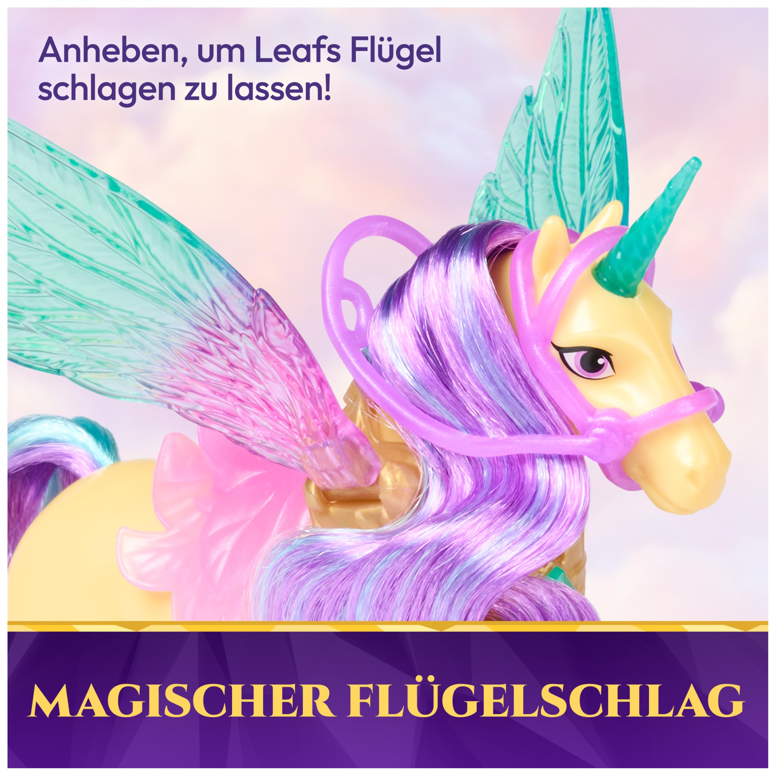 Unicorn Academy Wing Magic Ava Leaf Puppen-Set ab 4
