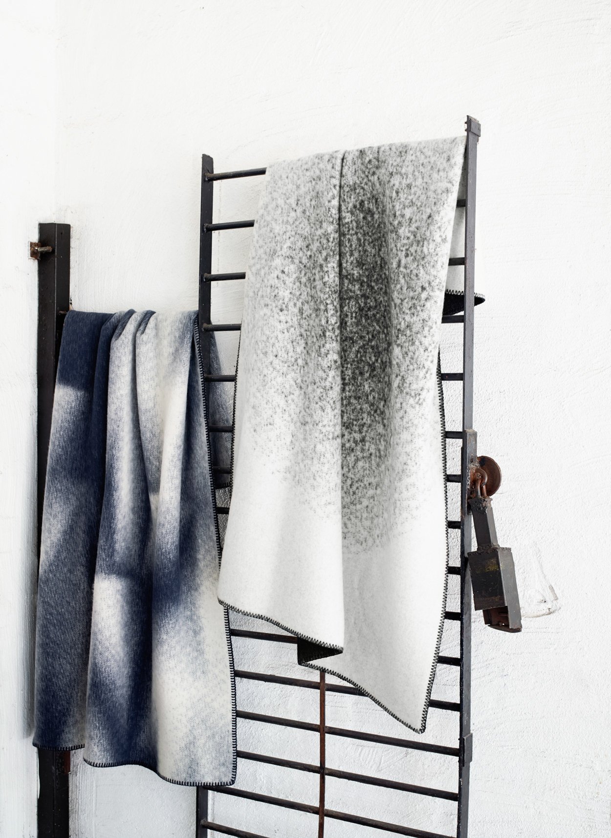 Røros Tweed Throws Color Noise Wolldecke 135x200 Lammwolle