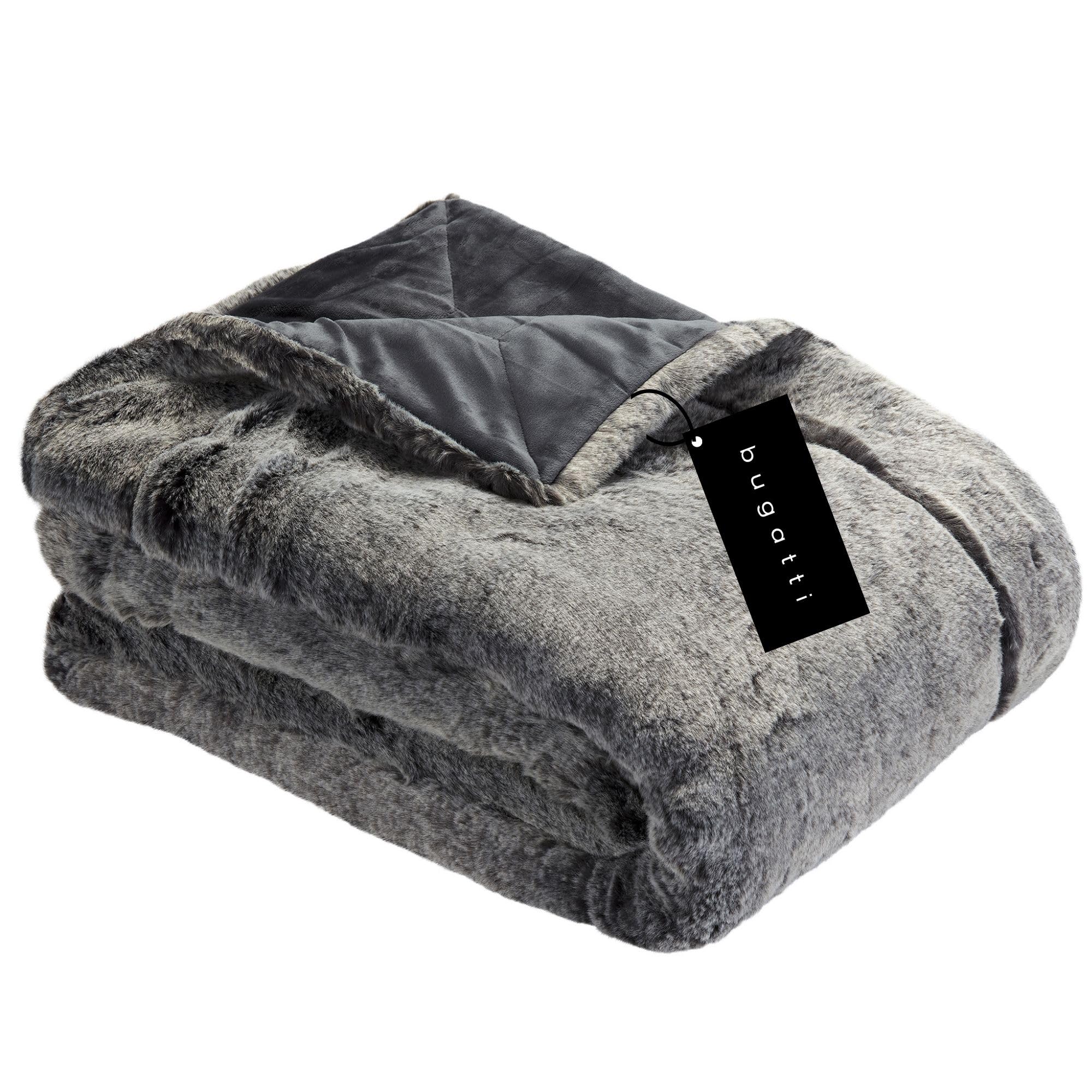 bugatti Kunstfell Decke 150x200 Natur Flausch